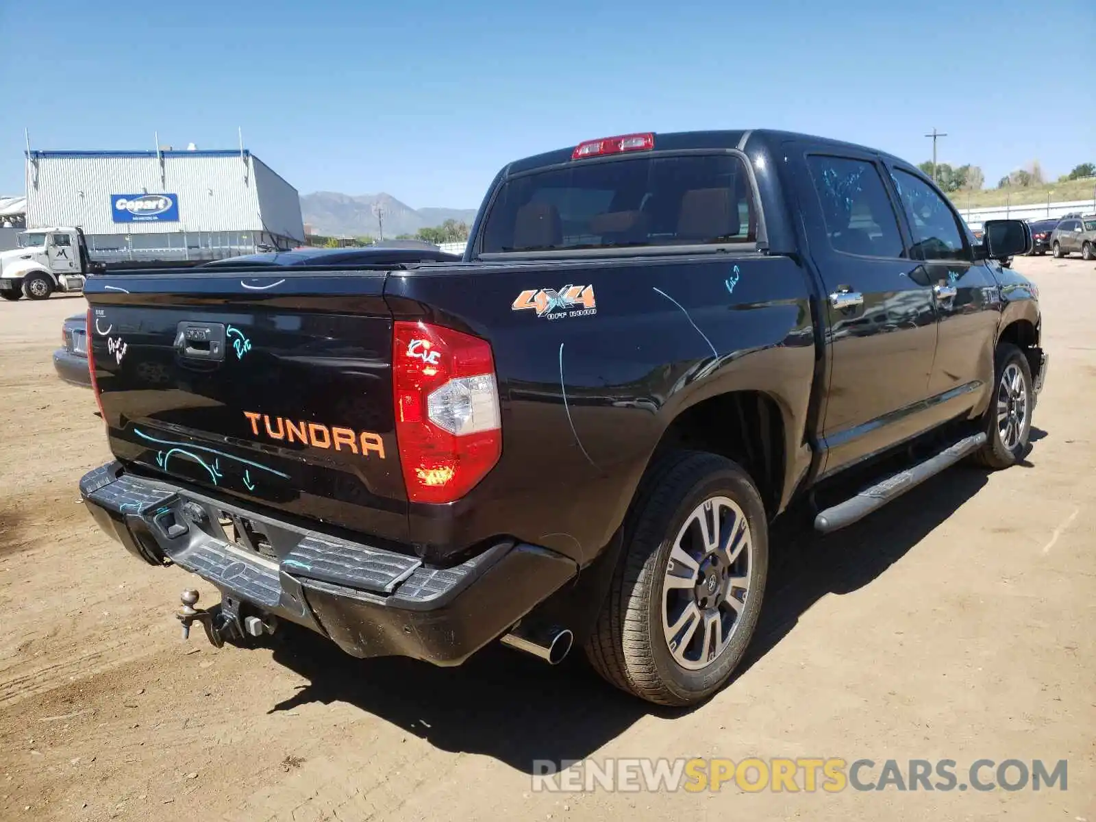 4 Photograph of a damaged car 5TFAY5F18KX855839 TOYOTA TUNDRA 2019