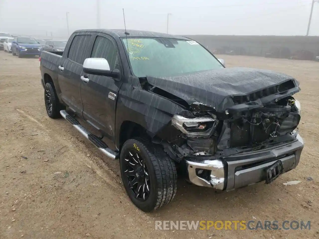 1 Photograph of a damaged car 5TFAY5F19KX799586 TOYOTA TUNDRA 2019