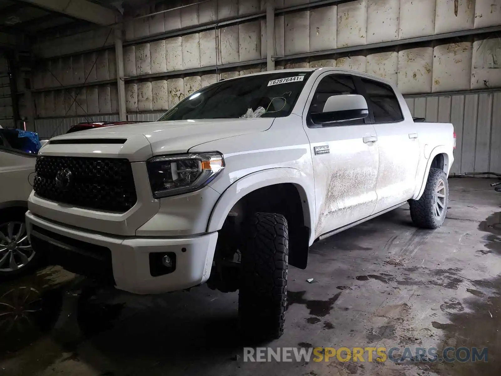 2 Photograph of a damaged car 5TFAY5F19KX805192 TOYOTA TUNDRA 2019