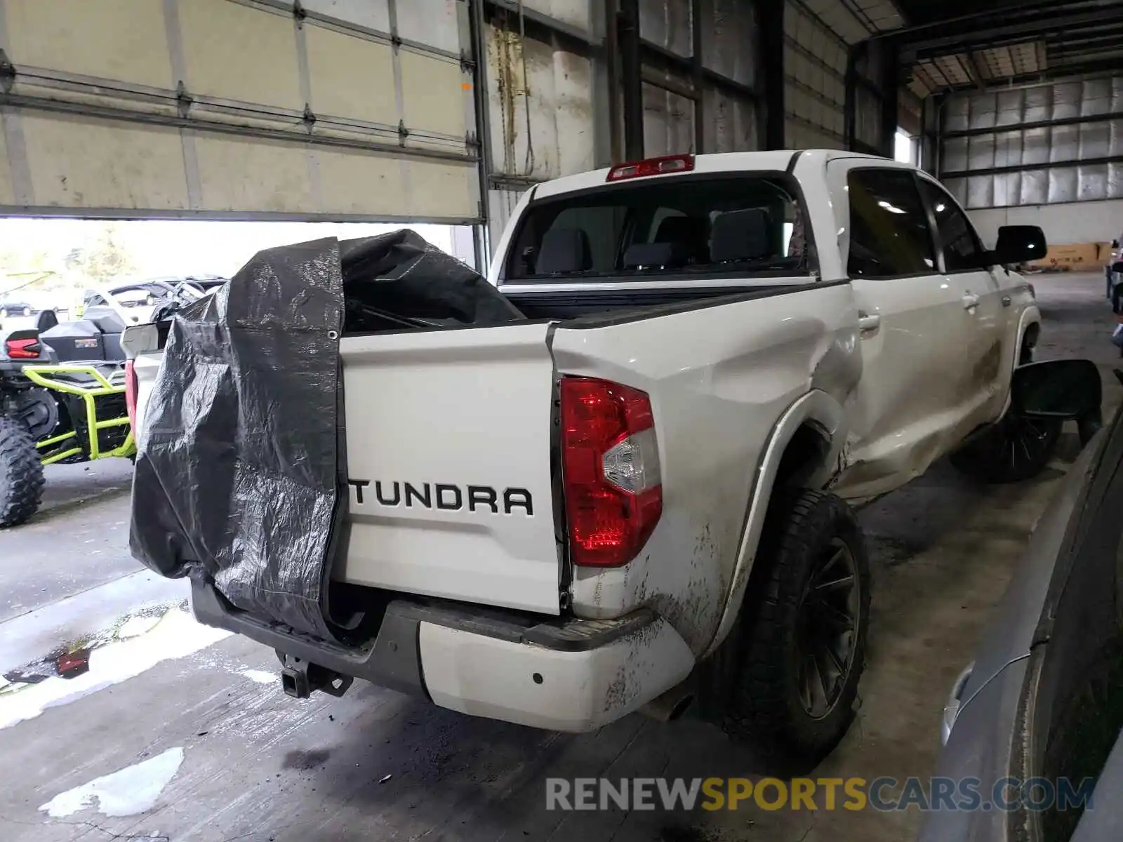 4 Photograph of a damaged car 5TFAY5F19KX805192 TOYOTA TUNDRA 2019