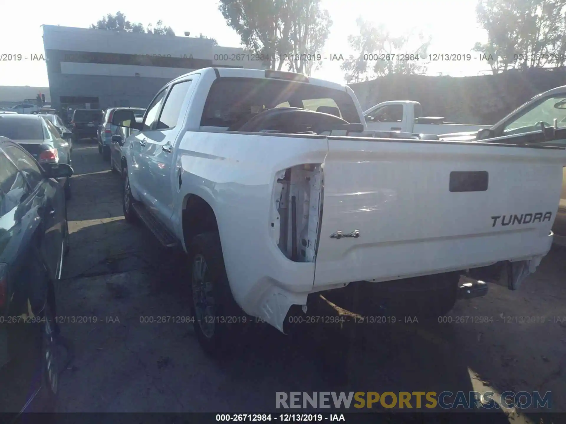 3 Photograph of a damaged car 5TFAY5F19KX805533 TOYOTA TUNDRA 2019