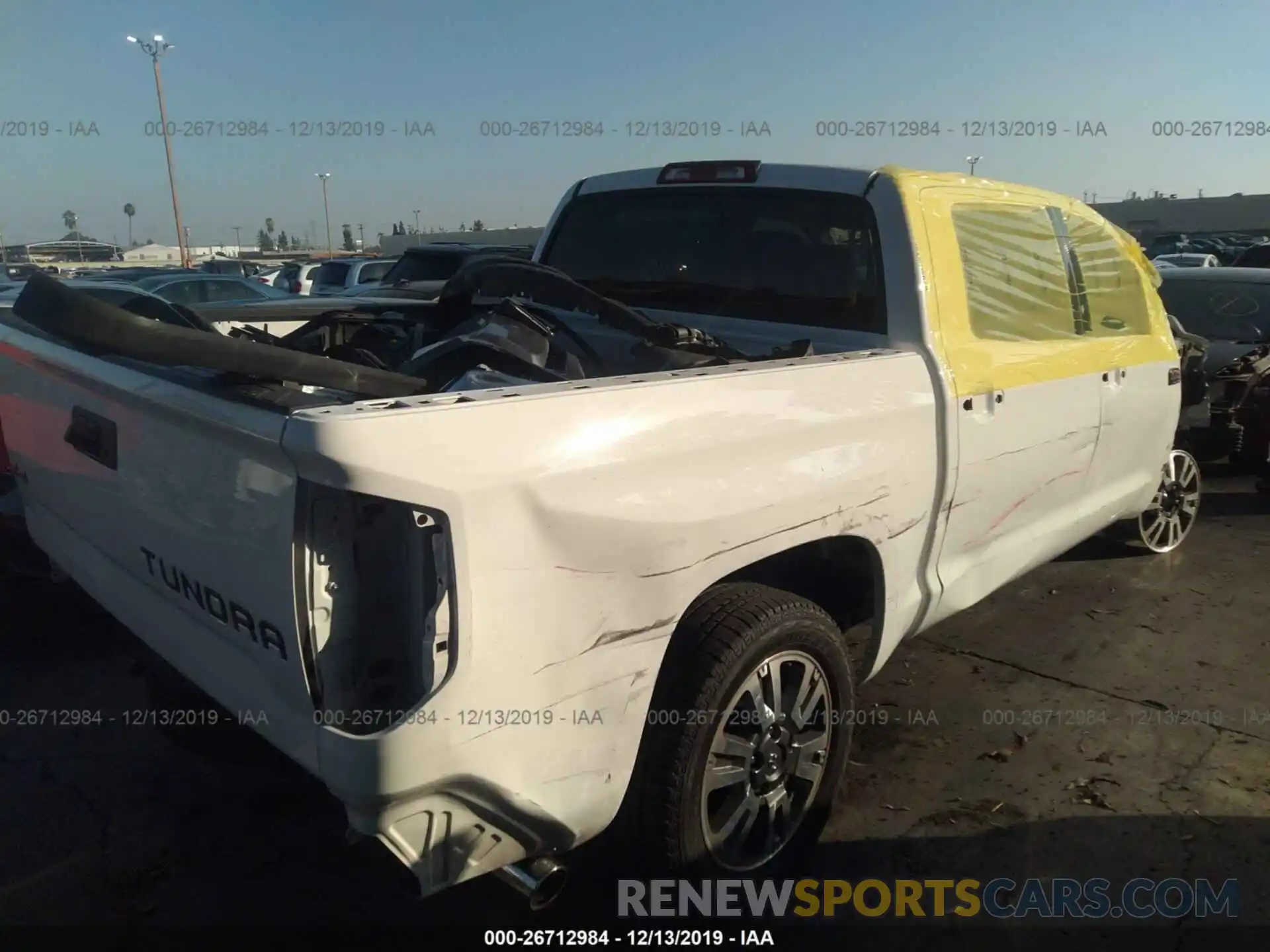 4 Photograph of a damaged car 5TFAY5F19KX805533 TOYOTA TUNDRA 2019