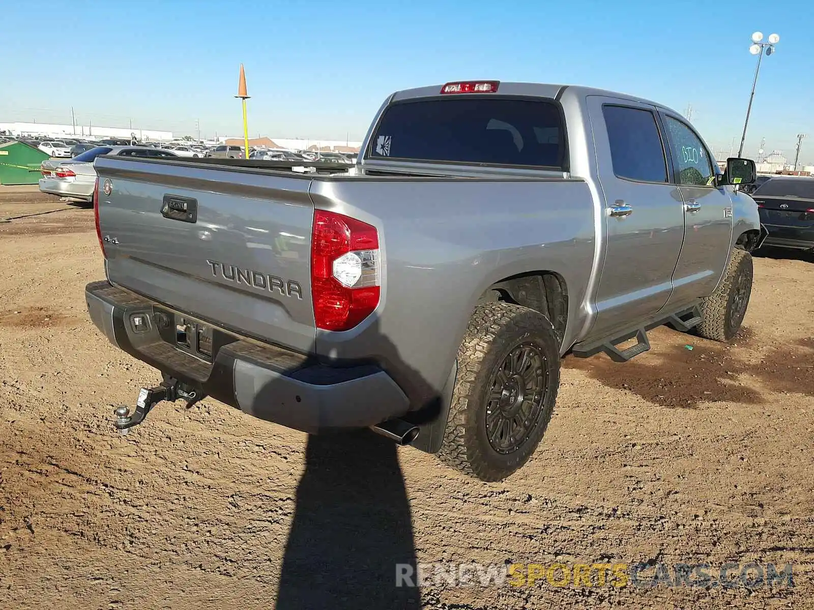 4 Photograph of a damaged car 5TFAY5F19KX813390 TOYOTA TUNDRA 2019