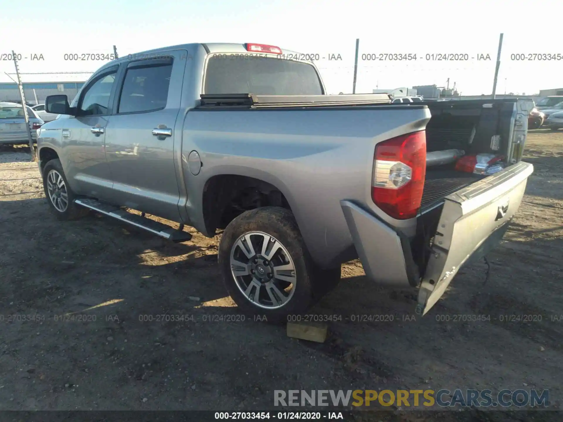 3 Photograph of a damaged car 5TFAY5F19KX823076 TOYOTA TUNDRA 2019