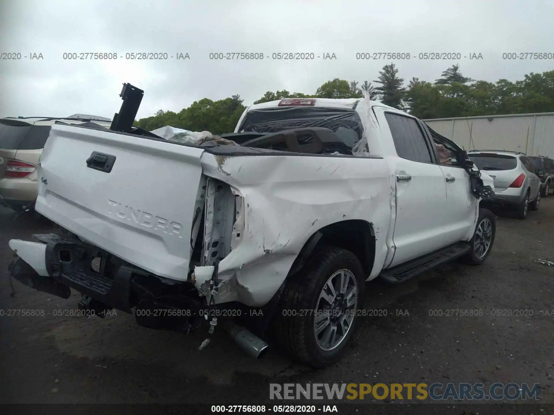 4 Photograph of a damaged car 5TFAY5F19KX826740 TOYOTA TUNDRA 2019