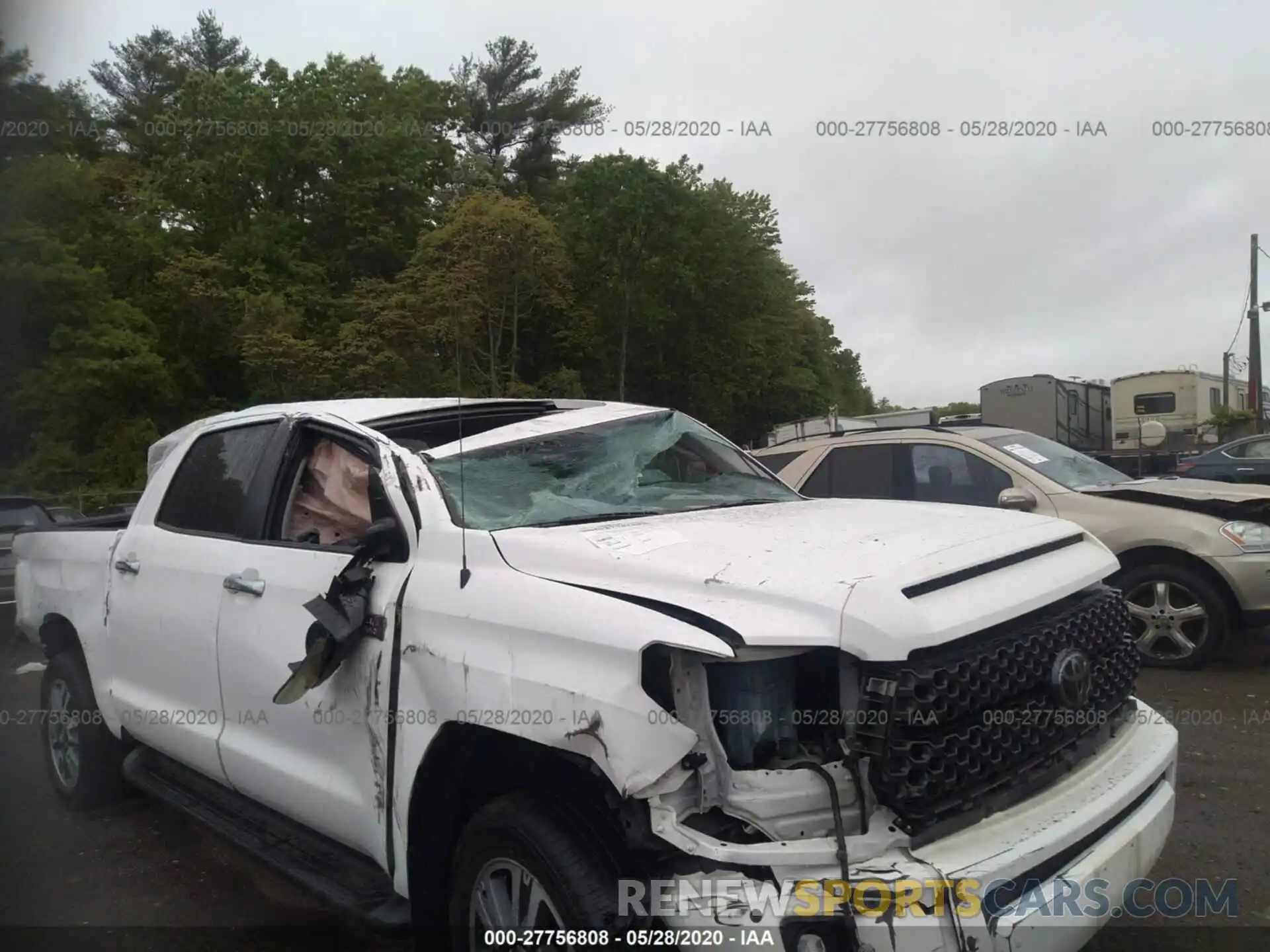 6 Photograph of a damaged car 5TFAY5F19KX826740 TOYOTA TUNDRA 2019