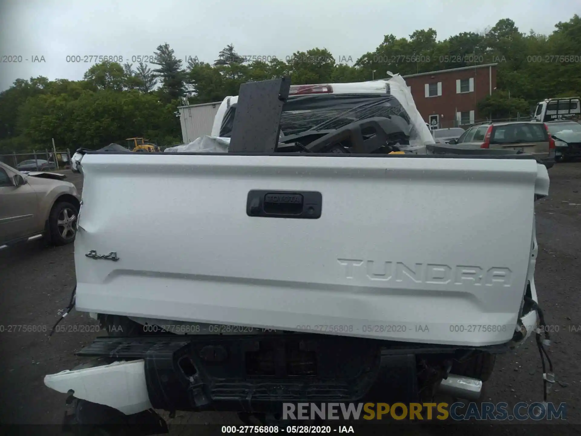 8 Photograph of a damaged car 5TFAY5F19KX826740 TOYOTA TUNDRA 2019