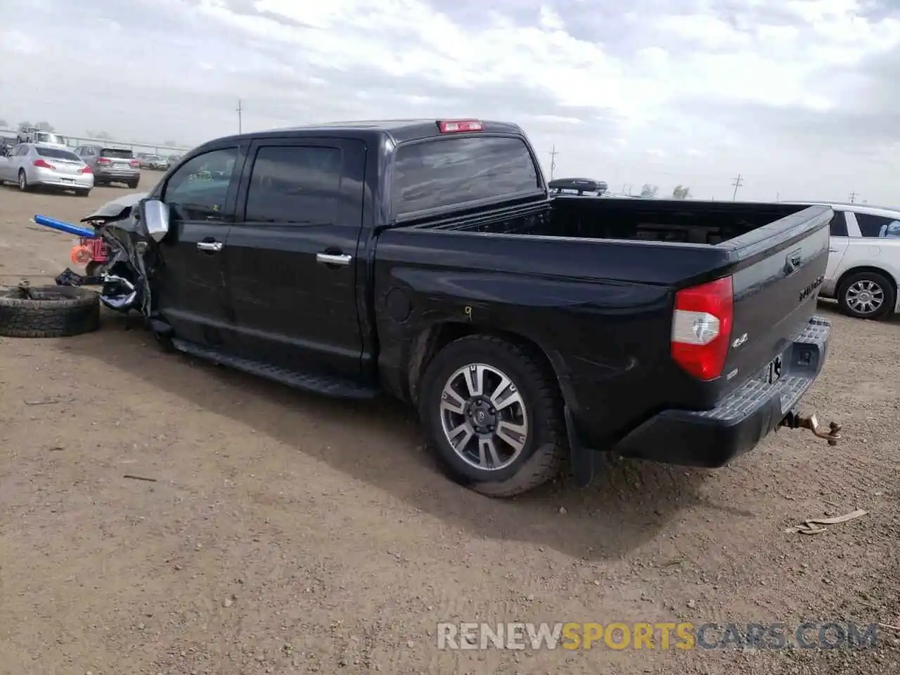 3 Photograph of a damaged car 5TFAY5F19KX827385 TOYOTA TUNDRA 2019