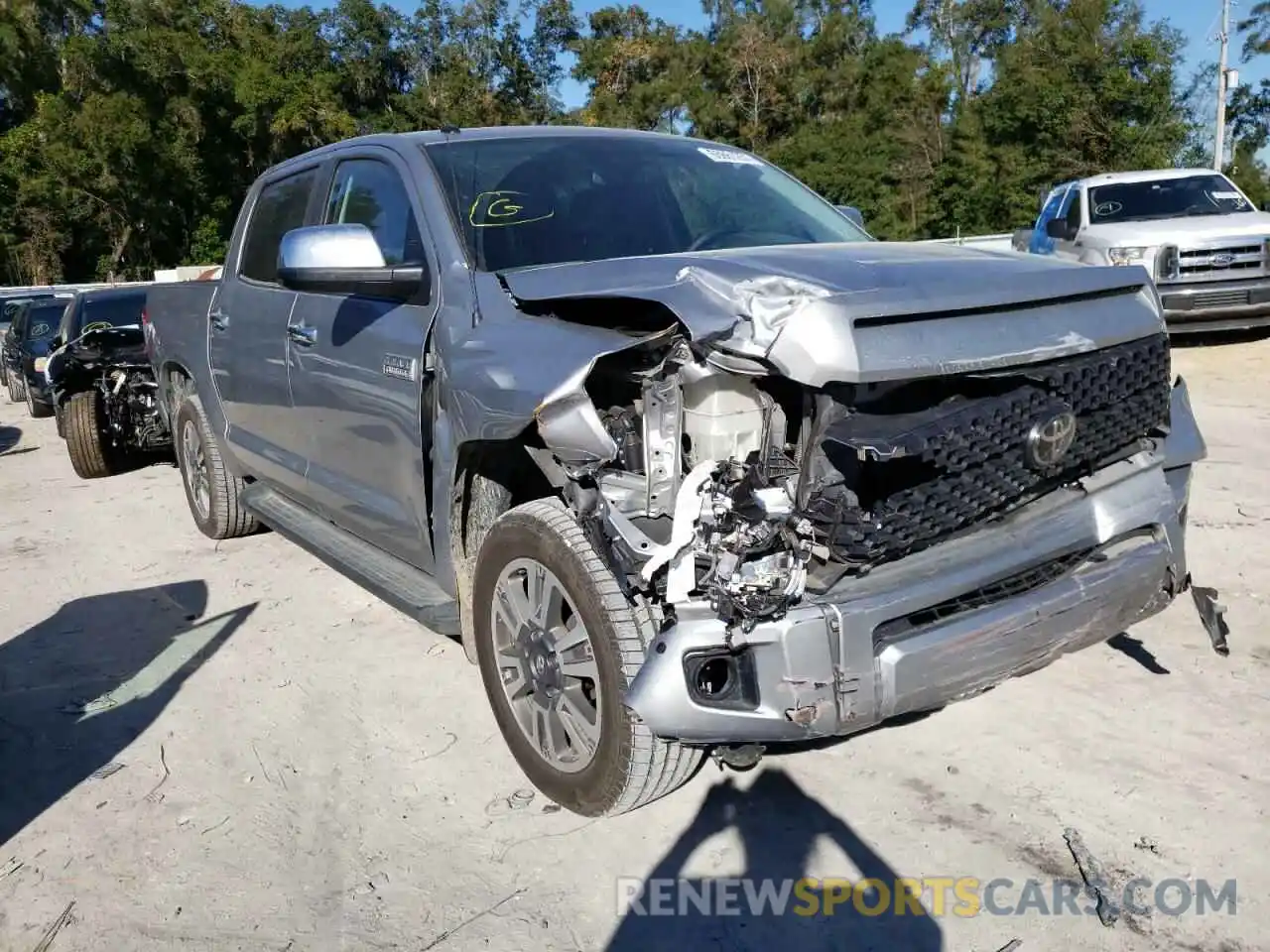 1 Photograph of a damaged car 5TFAY5F19KX829511 TOYOTA TUNDRA 2019