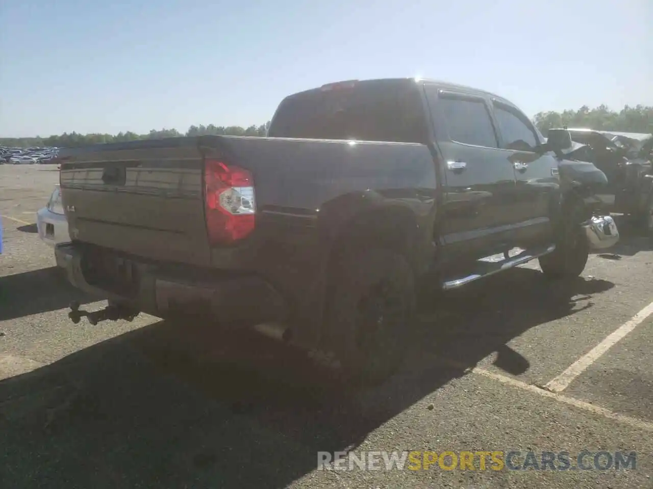 4 Photograph of a damaged car 5TFAY5F19KX838094 TOYOTA TUNDRA 2019