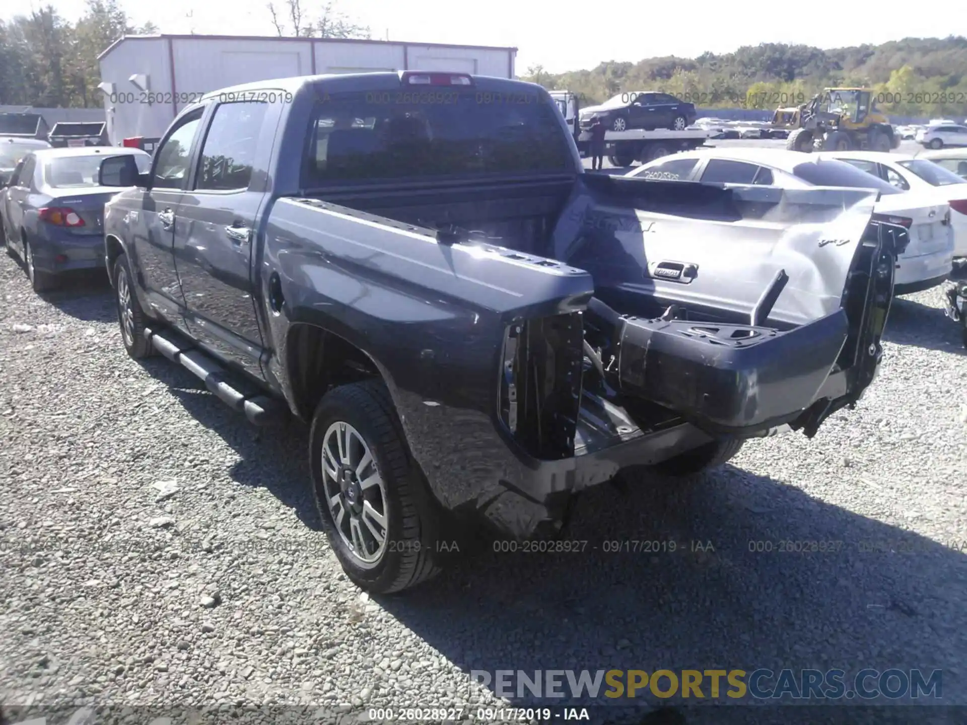 3 Photograph of a damaged car 5TFAY5F19KX842422 TOYOTA TUNDRA 2019