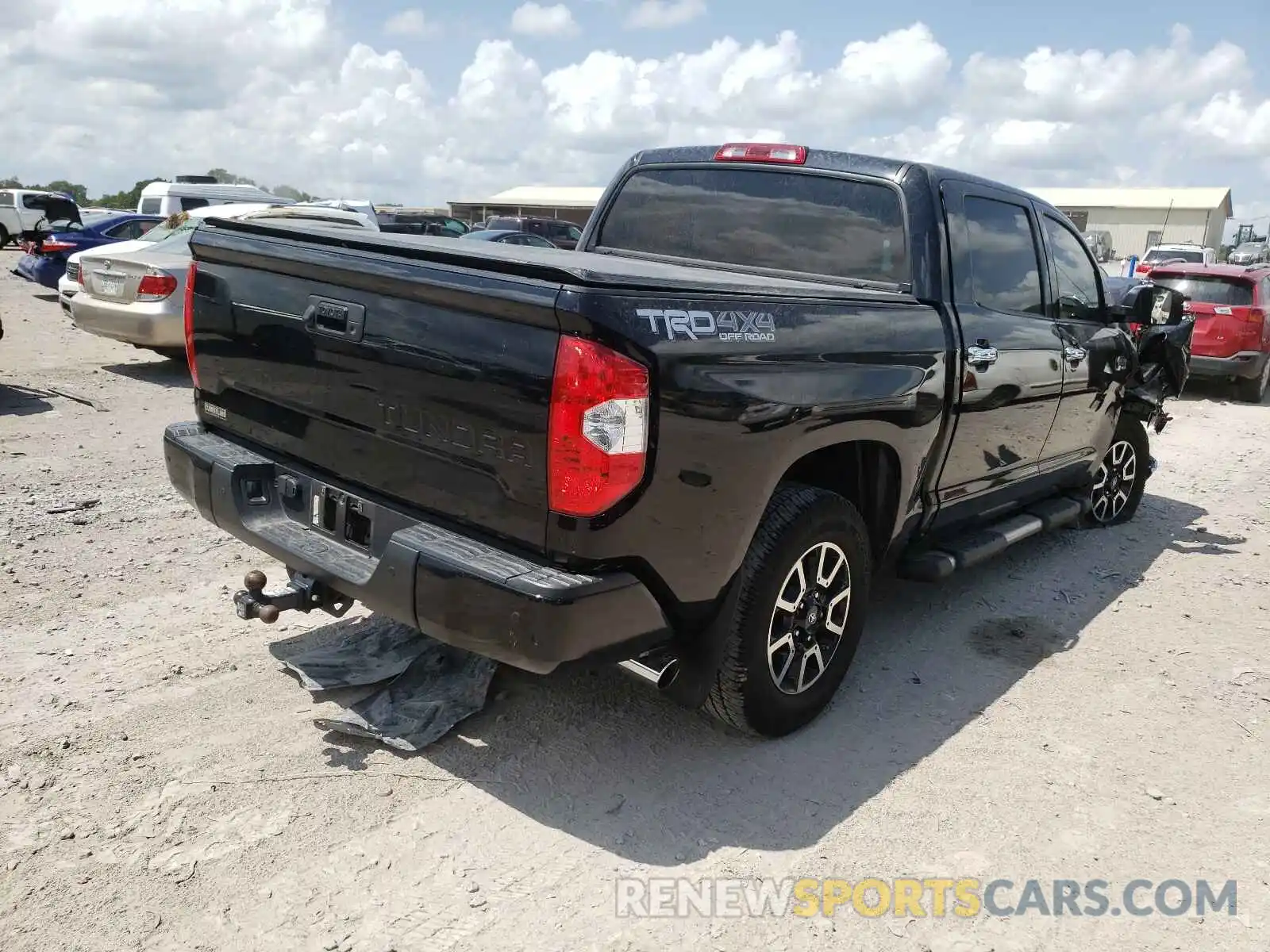 4 Фотография поврежденного автомобиля 5TFAY5F19KX862539 TOYOTA TUNDRA 2019