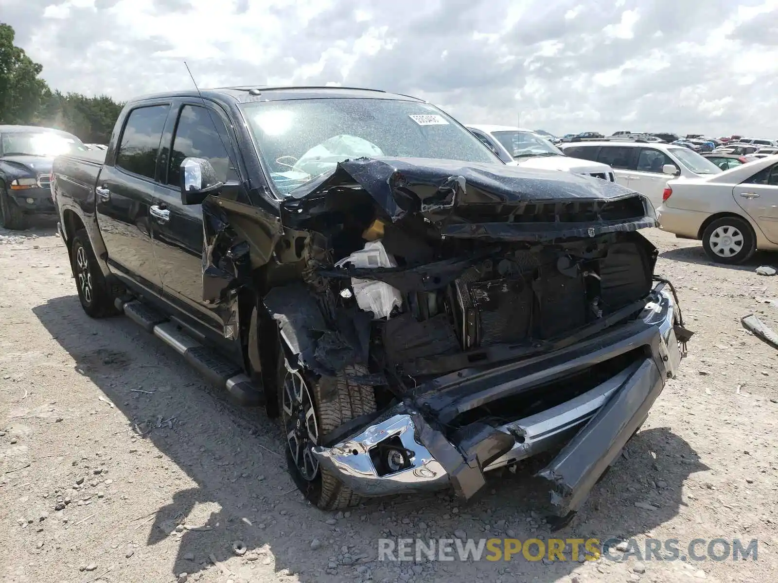 9 Photograph of a damaged car 5TFAY5F19KX862539 TOYOTA TUNDRA 2019