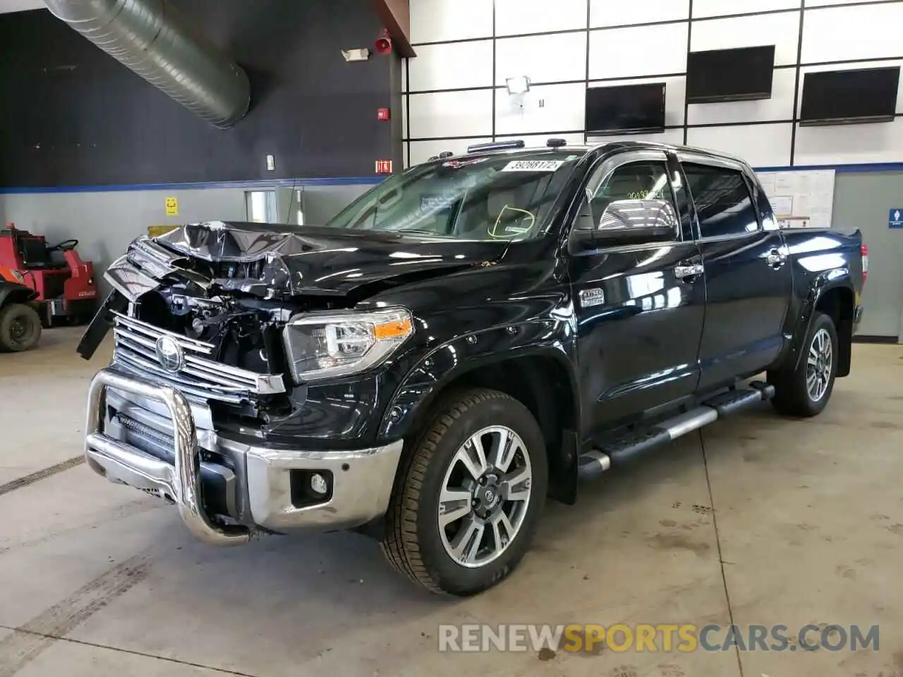 2 Photograph of a damaged car 5TFAY5F1XKX785437 TOYOTA TUNDRA 2019