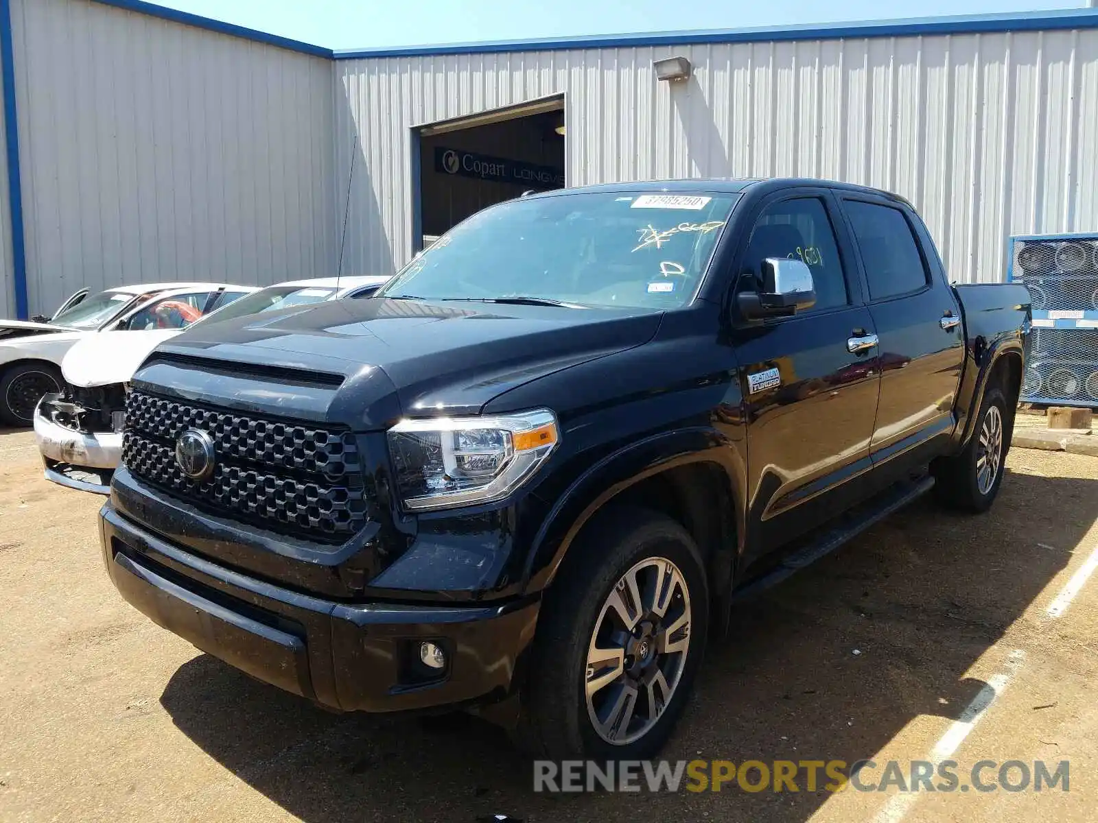 2 Photograph of a damaged car 5TFAY5F1XKX786667 TOYOTA TUNDRA 2019