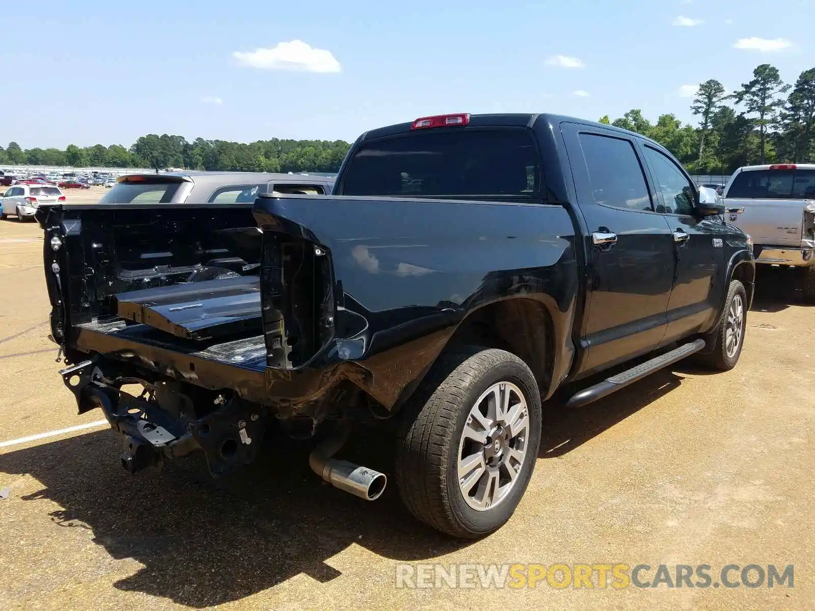 4 Photograph of a damaged car 5TFAY5F1XKX786667 TOYOTA TUNDRA 2019