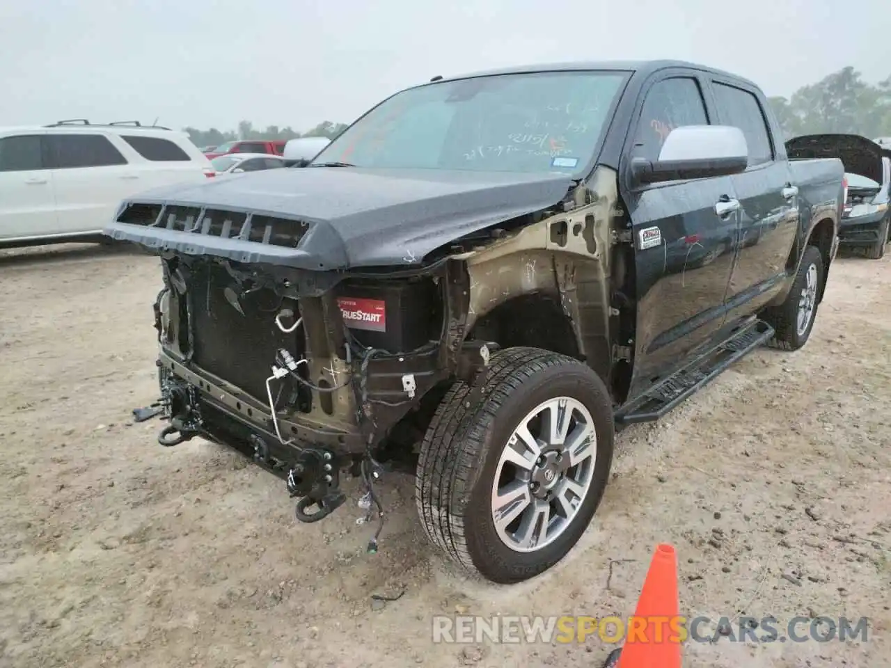 2 Photograph of a damaged car 5TFAY5F1XKX810739 TOYOTA TUNDRA 2019