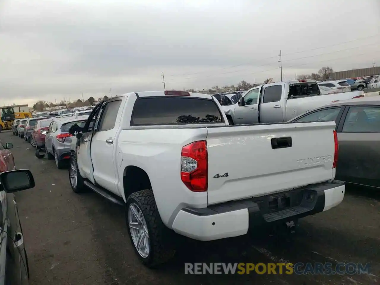 3 Photograph of a damaged car 5TFAY5F1XKX811275 TOYOTA TUNDRA 2019