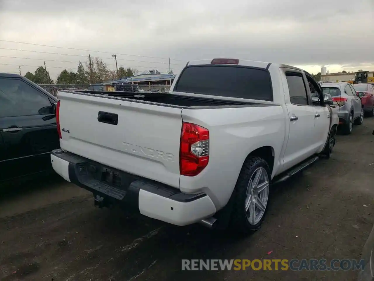 4 Photograph of a damaged car 5TFAY5F1XKX811275 TOYOTA TUNDRA 2019