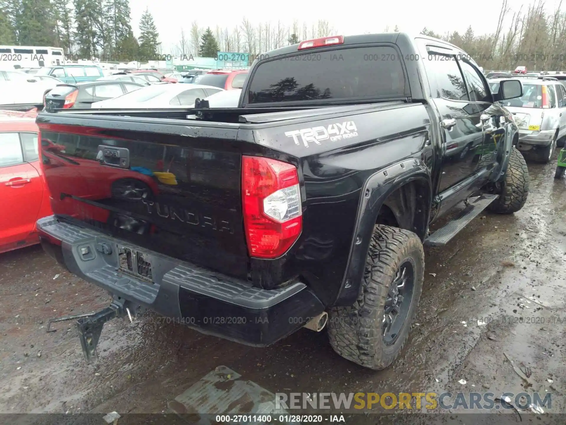 4 Фотография поврежденного автомобиля 5TFAY5F1XKX812457 TOYOTA TUNDRA 2019