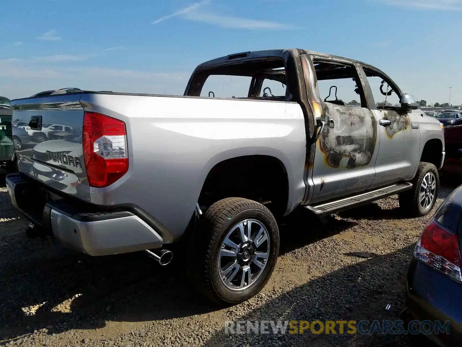 4 Photograph of a damaged car 5TFAY5F1XKX814953 TOYOTA TUNDRA 2019