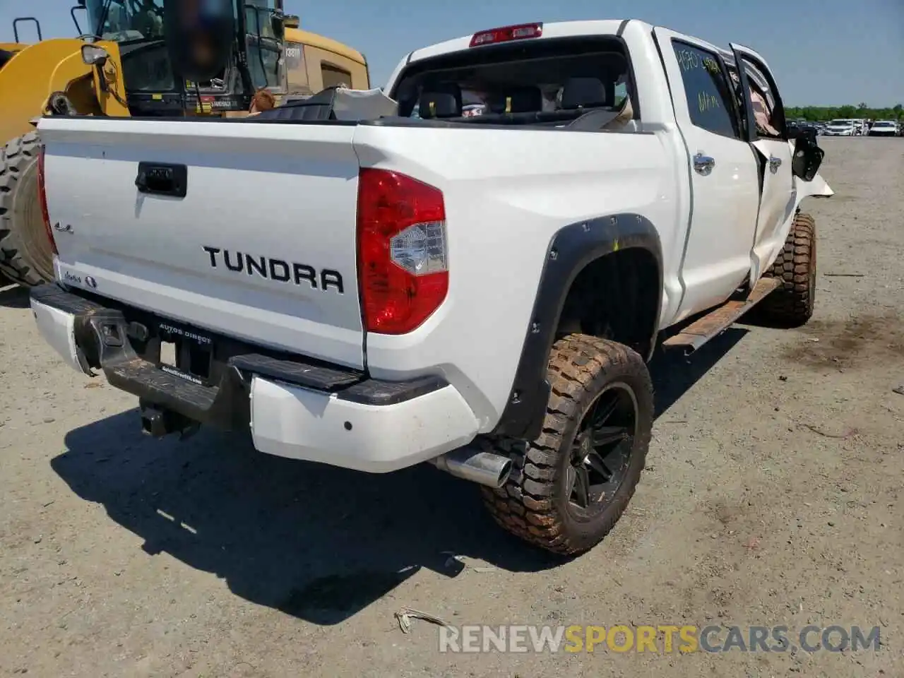 4 Photograph of a damaged car 5TFAY5F1XKX815388 TOYOTA TUNDRA 2019