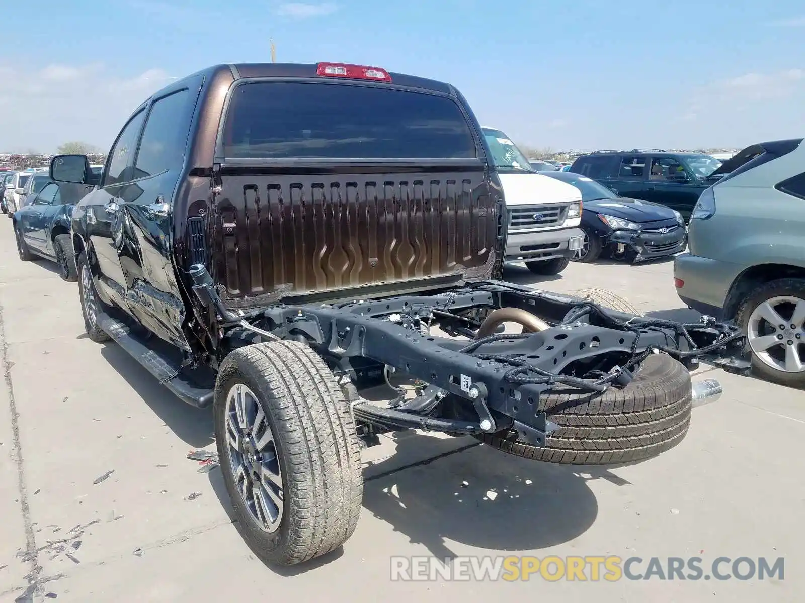 3 Photograph of a damaged car 5TFAY5F1XKX821935 TOYOTA TUNDRA 2019