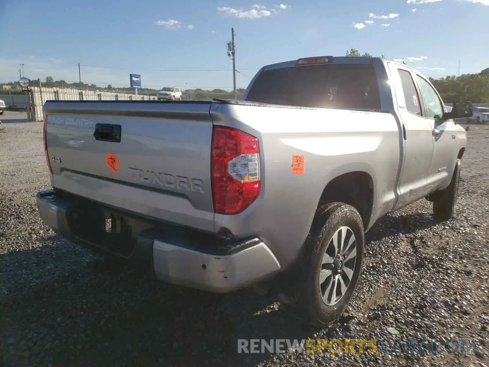 4 Photograph of a damaged car 5TFBY5F11KX818779 TOYOTA TUNDRA 2019