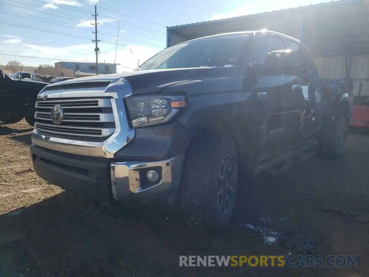 2 Photograph of a damaged car 5TFBY5F11KX857078 TOYOTA TUNDRA 2019