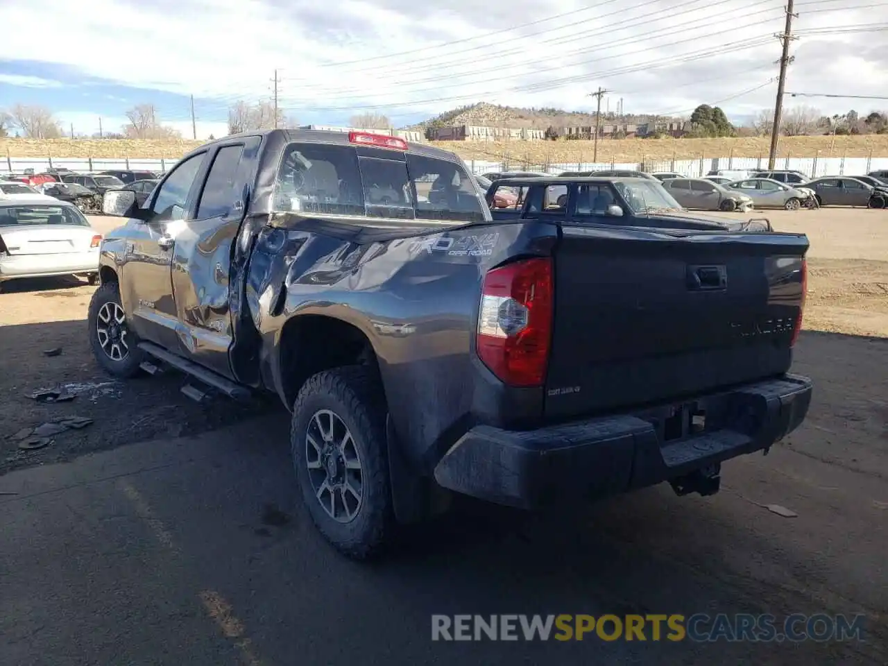 3 Photograph of a damaged car 5TFBY5F11KX857078 TOYOTA TUNDRA 2019