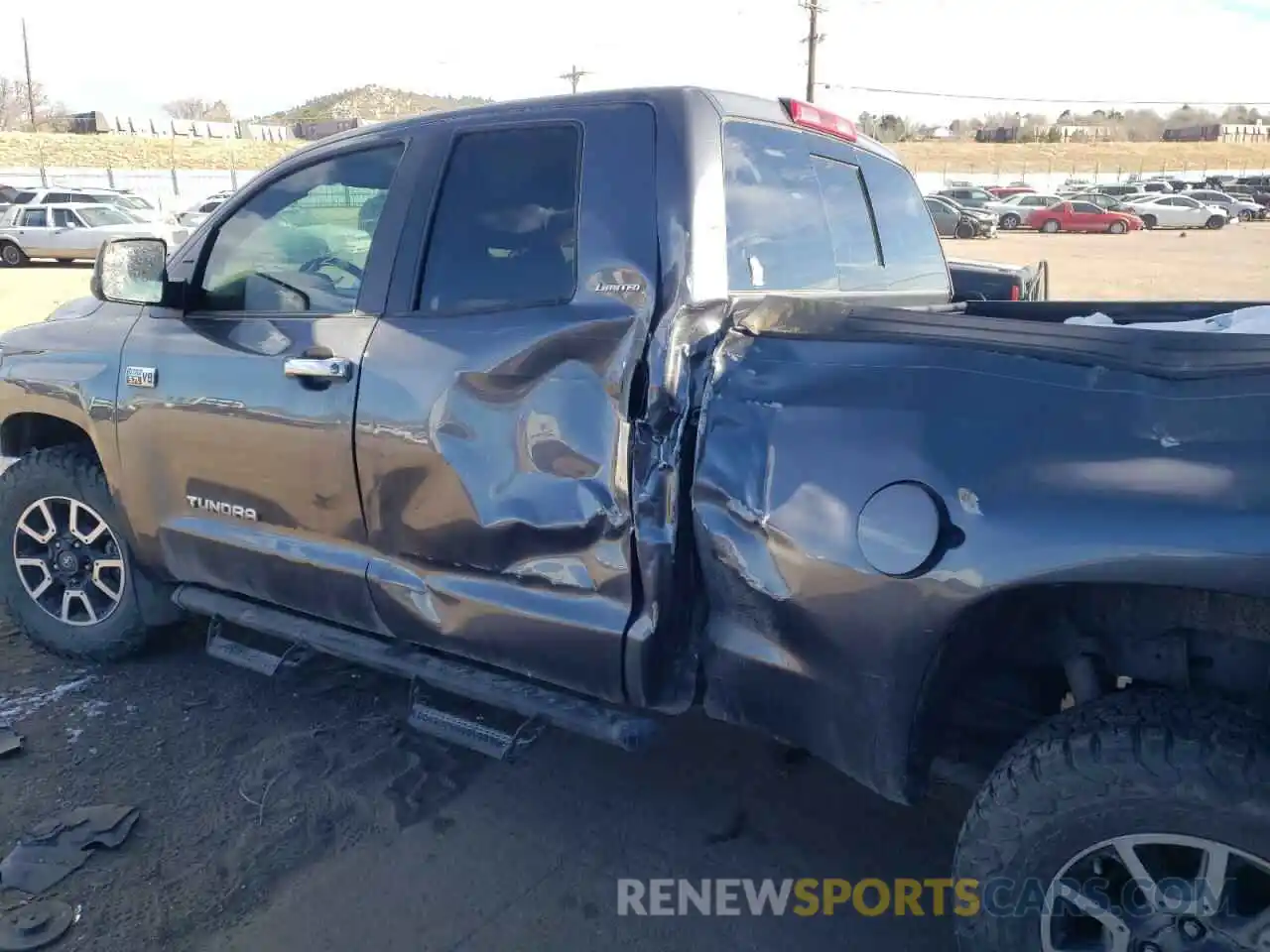 9 Photograph of a damaged car 5TFBY5F11KX857078 TOYOTA TUNDRA 2019