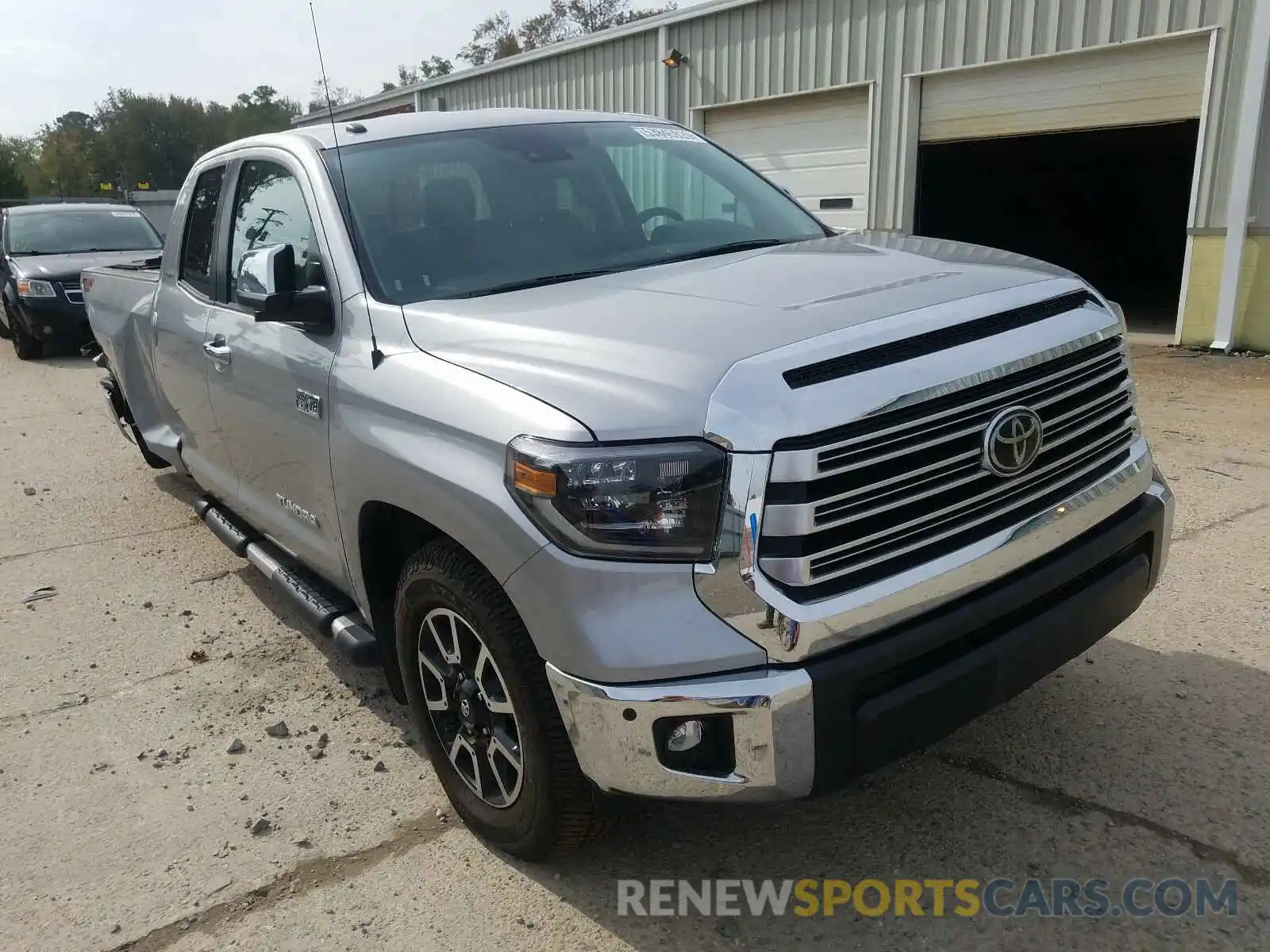 1 Photograph of a damaged car 5TFBY5F12KX784691 TOYOTA TUNDRA 2019