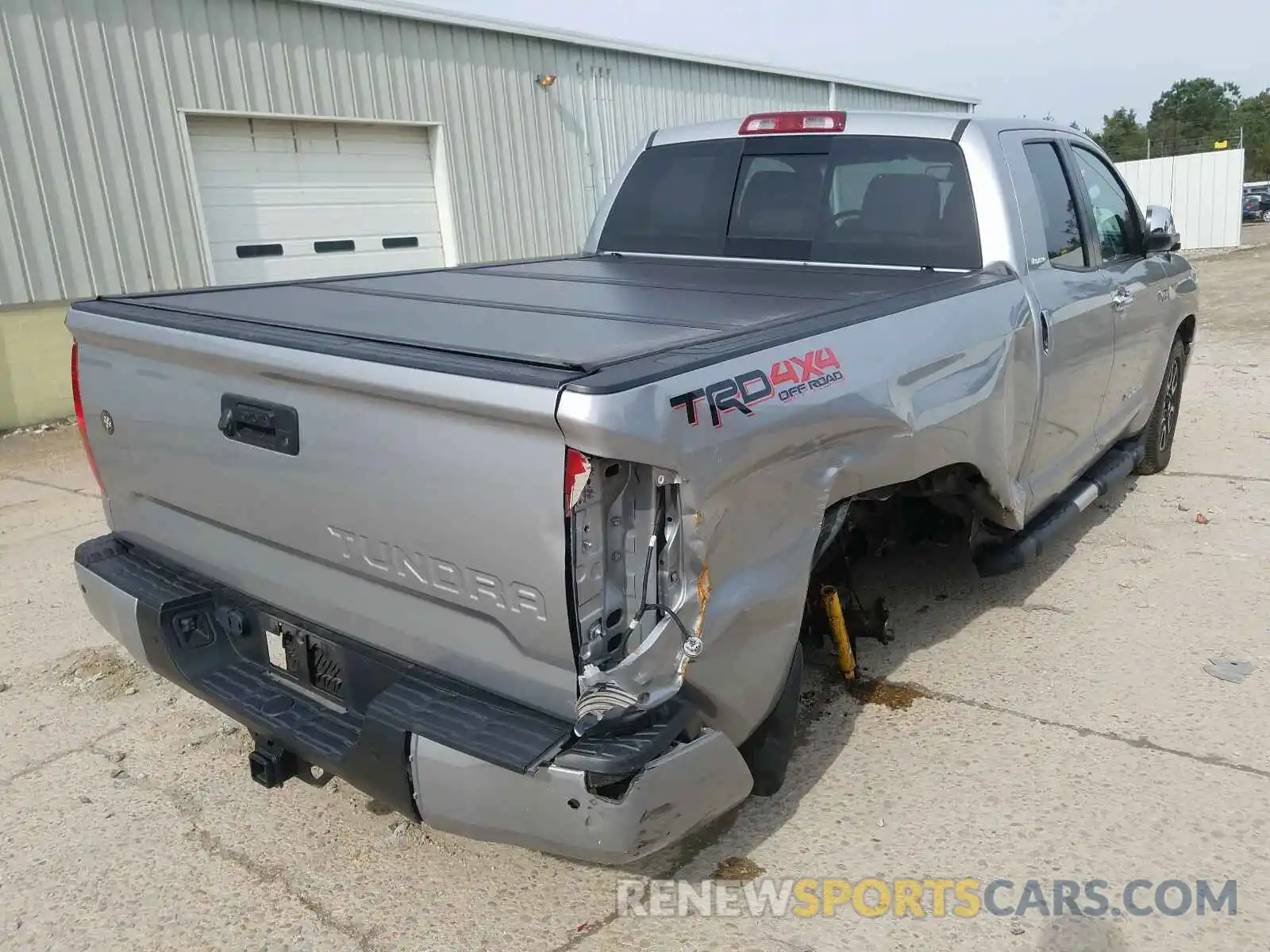 4 Photograph of a damaged car 5TFBY5F12KX784691 TOYOTA TUNDRA 2019