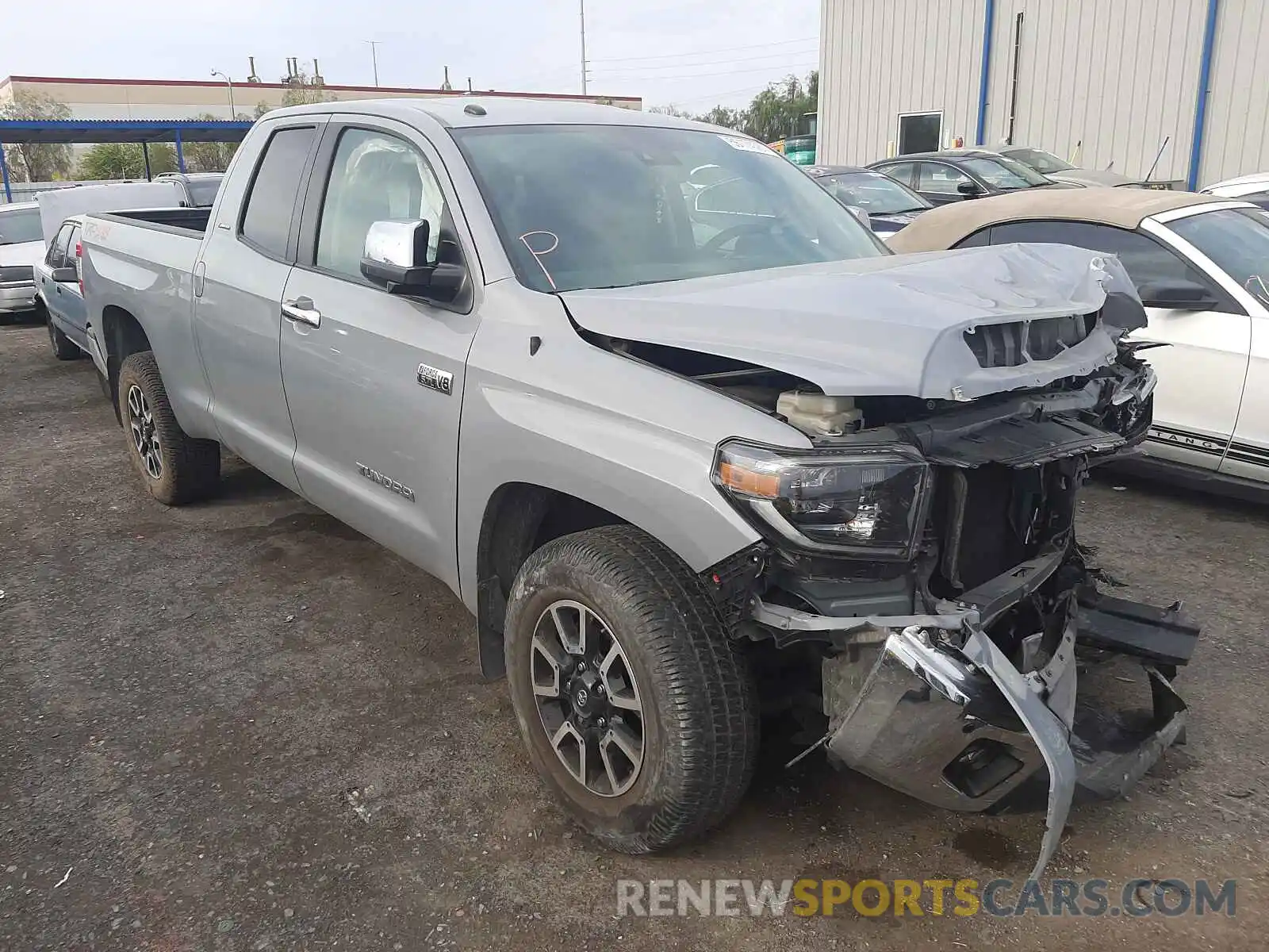 1 Photograph of a damaged car 5TFBY5F12KX832089 TOYOTA TUNDRA 2019