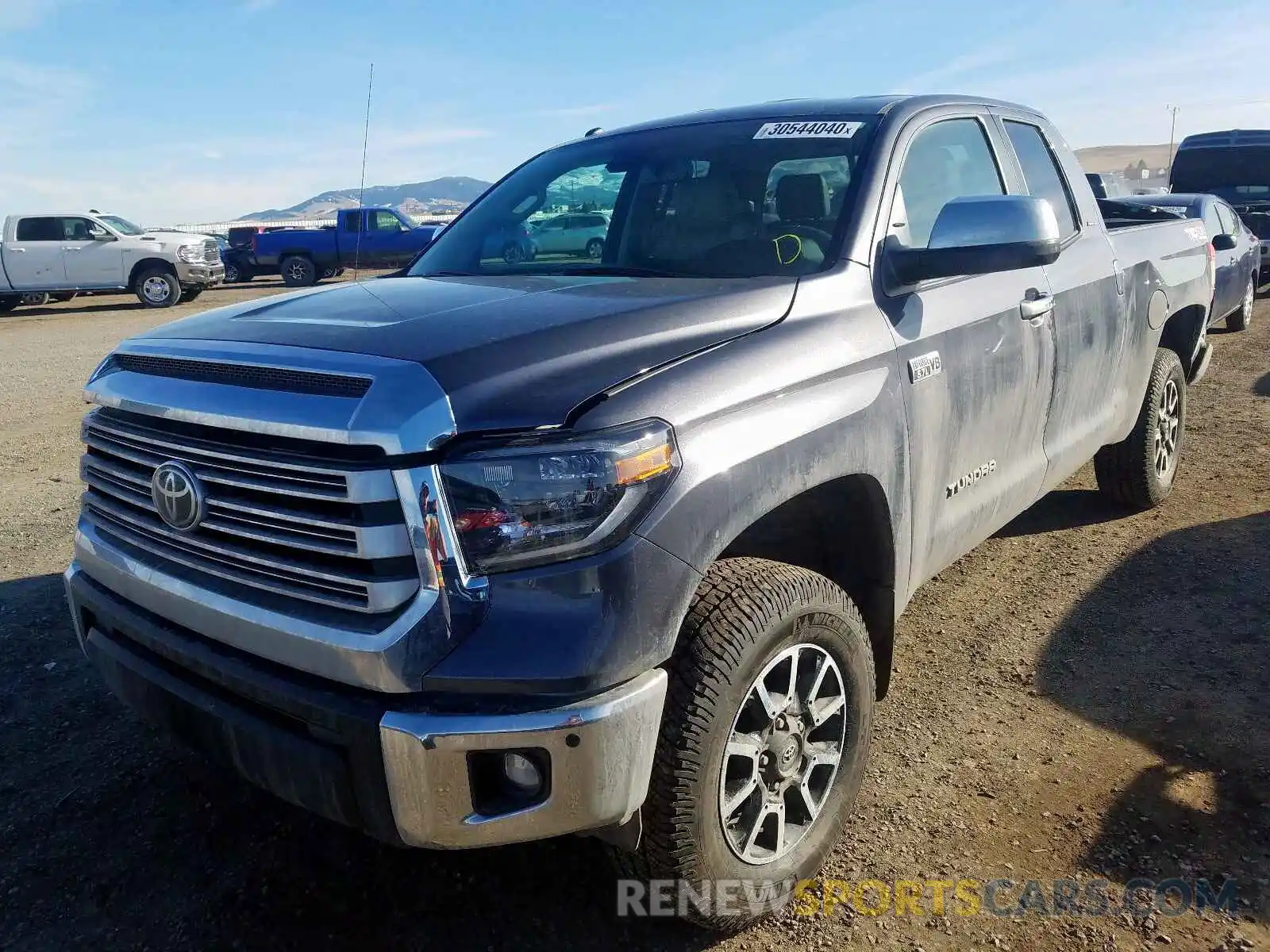 2 Photograph of a damaged car 5TFBY5F13KX855073 TOYOTA TUNDRA 2019