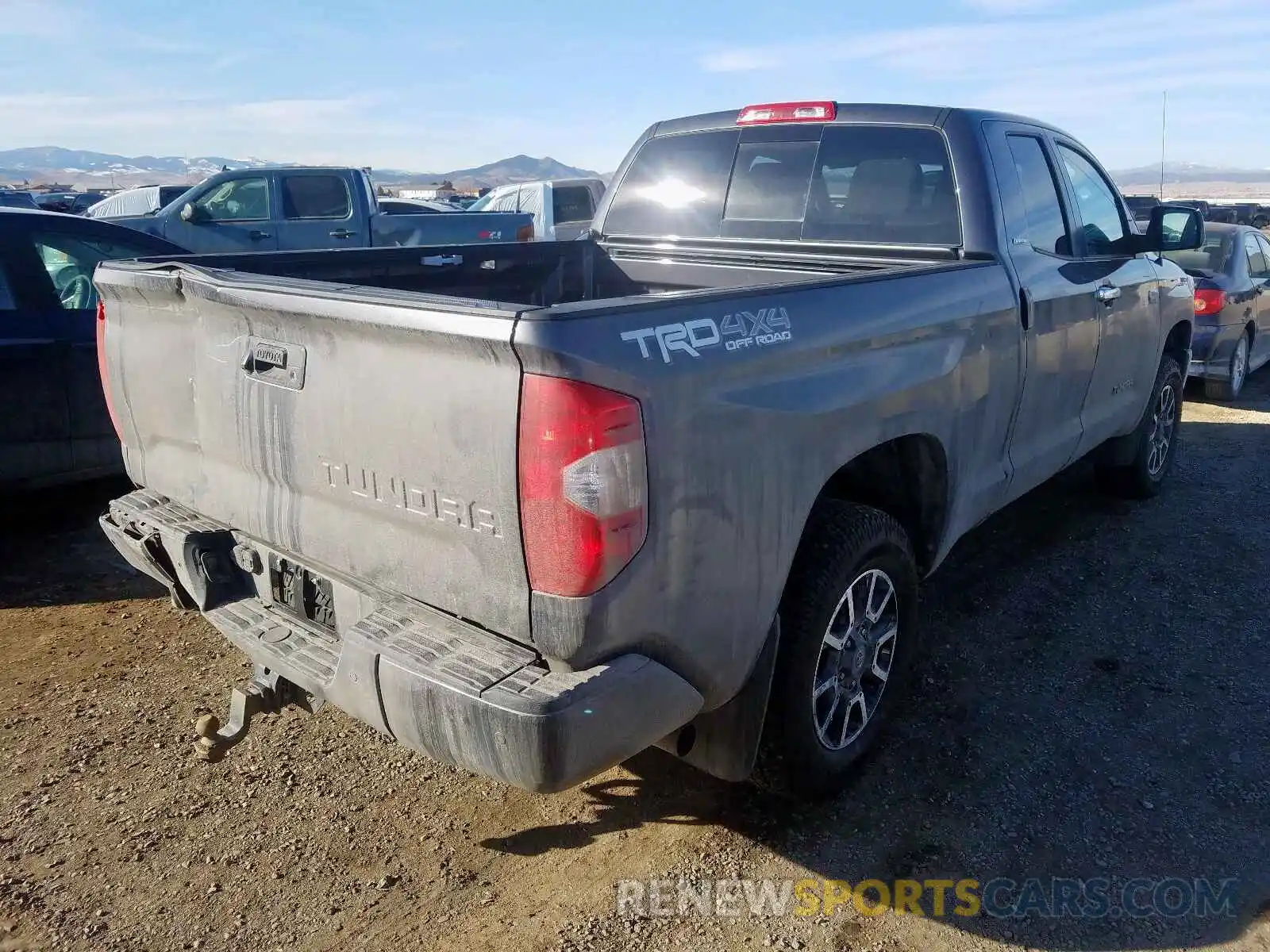 4 Photograph of a damaged car 5TFBY5F13KX855073 TOYOTA TUNDRA 2019