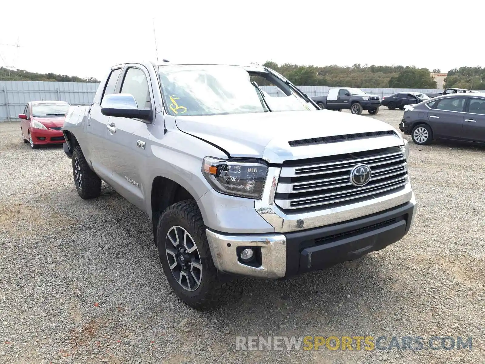 1 Photograph of a damaged car 5TFBY5F13KX865151 TOYOTA TUNDRA 2019