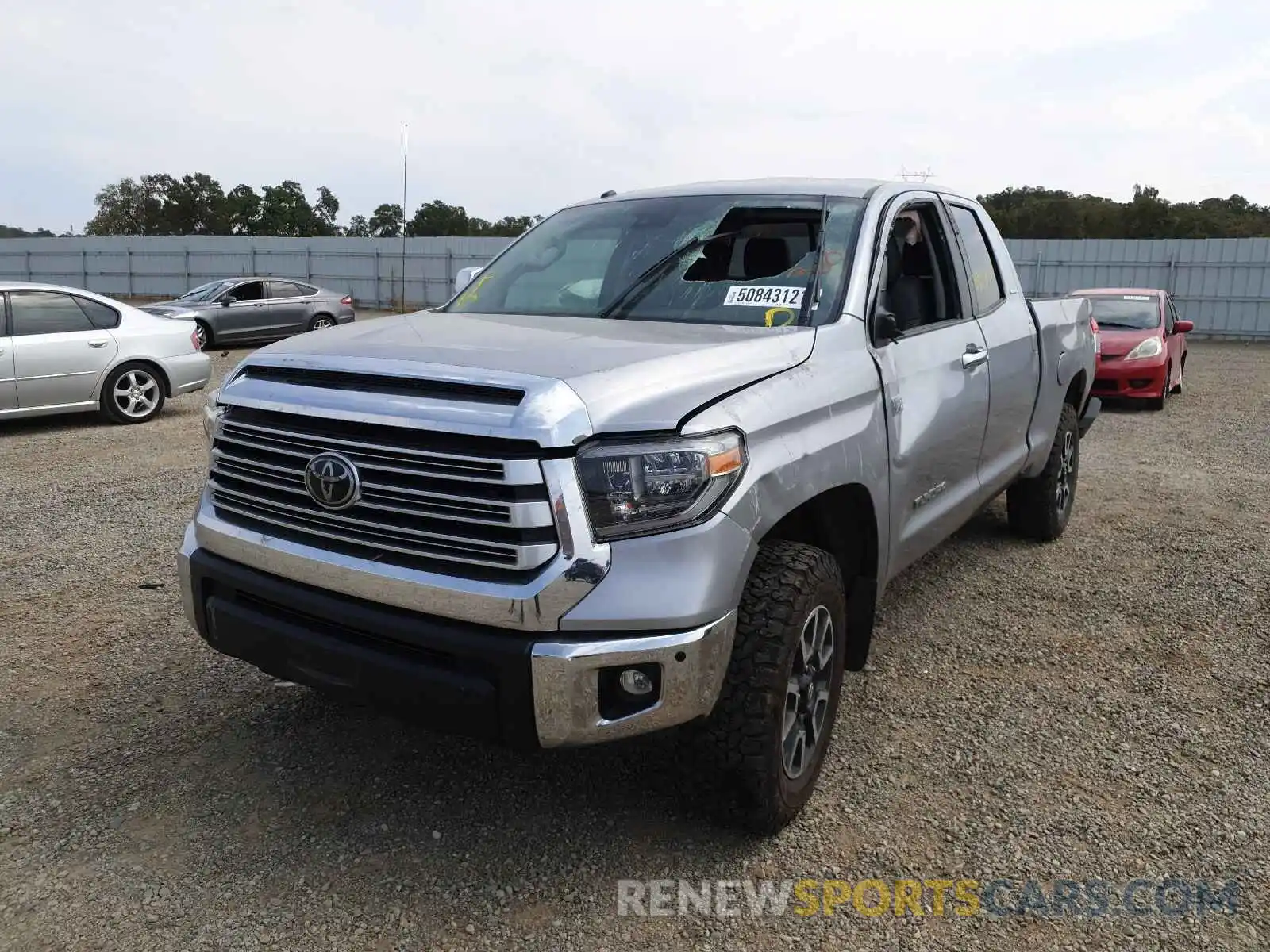 2 Photograph of a damaged car 5TFBY5F13KX865151 TOYOTA TUNDRA 2019