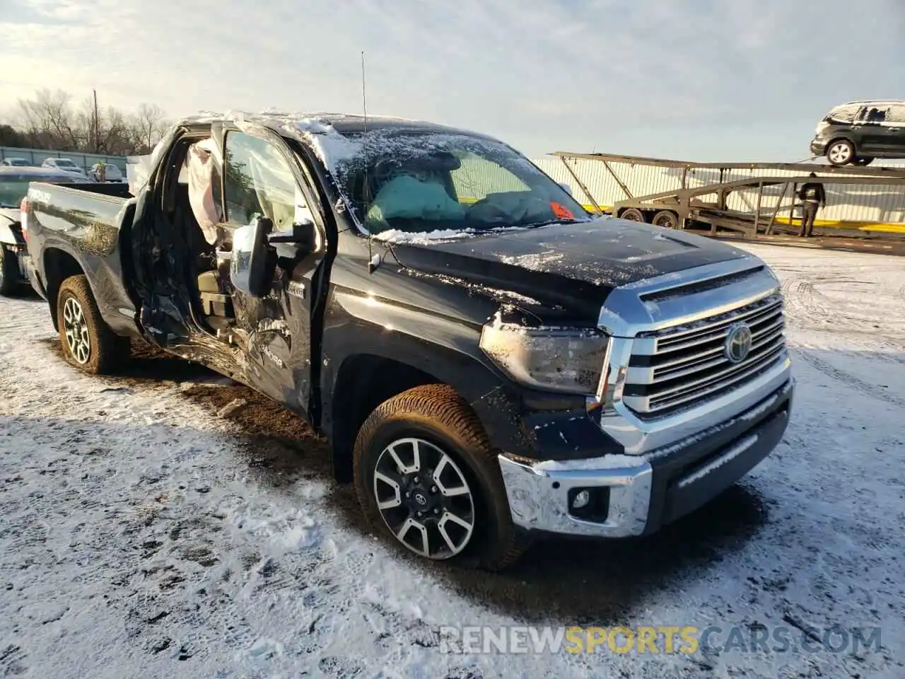 9 Photograph of a damaged car 5TFBY5F14KX790105 TOYOTA TUNDRA 2019