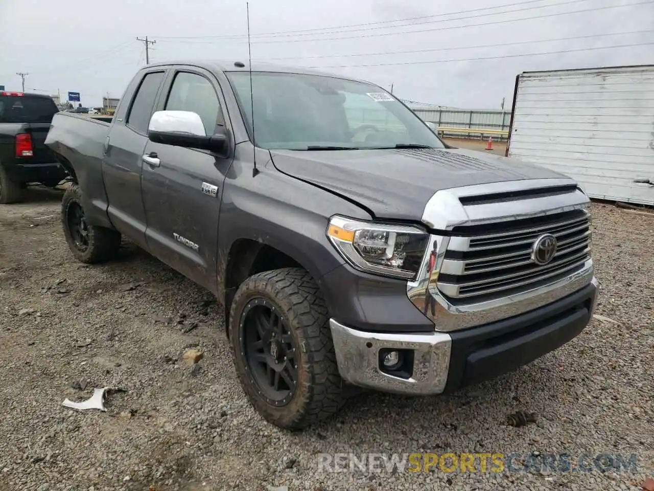 1 Photograph of a damaged car 5TFBY5F17KX787697 TOYOTA TUNDRA 2019