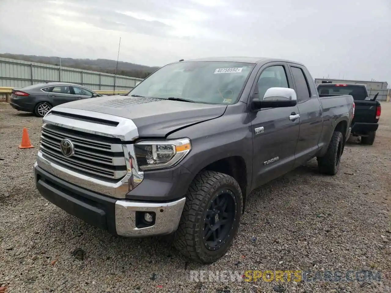 2 Photograph of a damaged car 5TFBY5F17KX787697 TOYOTA TUNDRA 2019