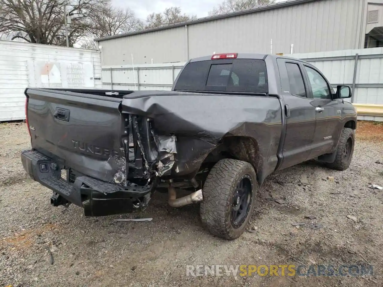 4 Photograph of a damaged car 5TFBY5F17KX787697 TOYOTA TUNDRA 2019