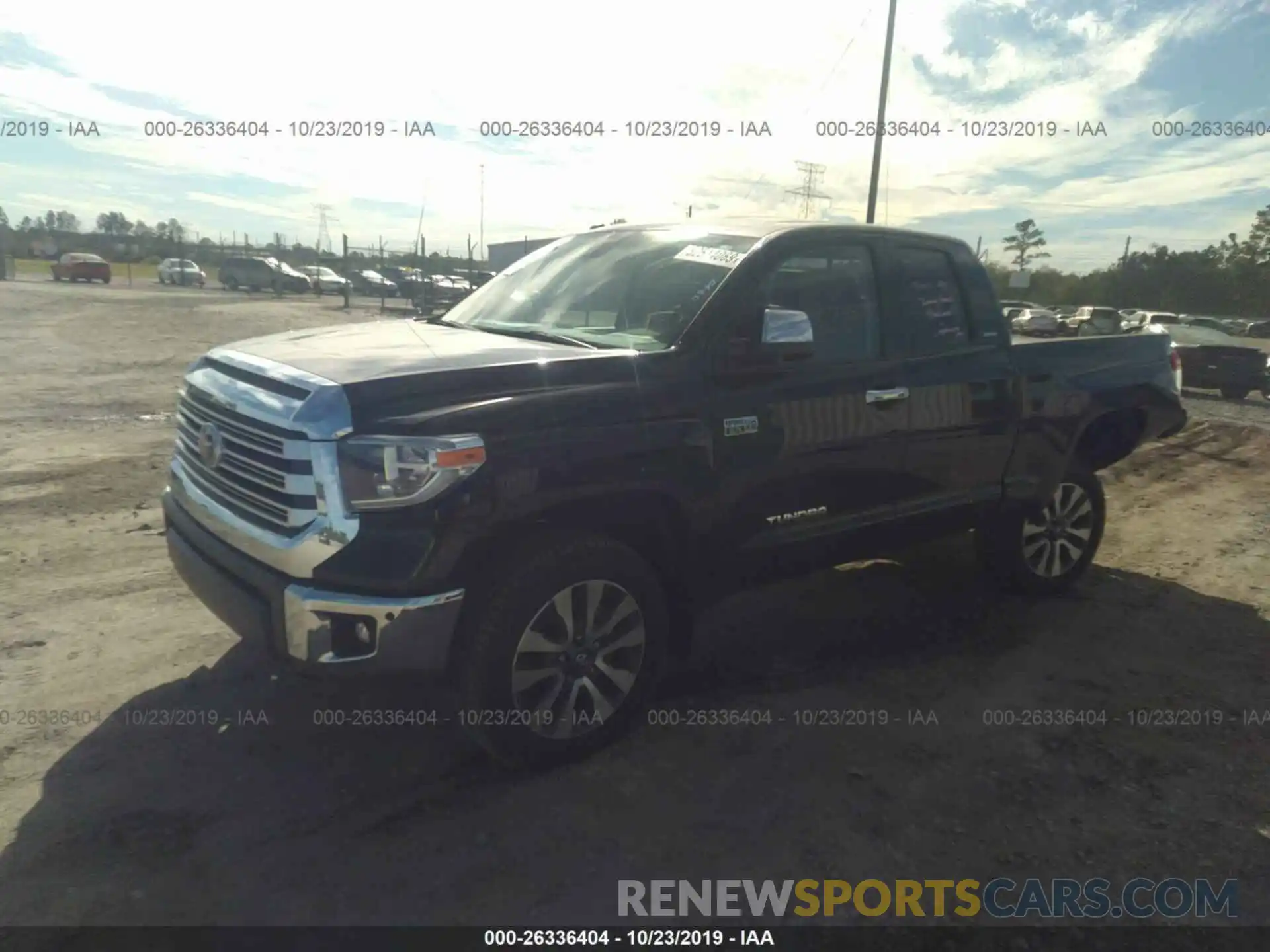 2 Photograph of a damaged car 5TFBY5F17KX820990 TOYOTA TUNDRA 2019