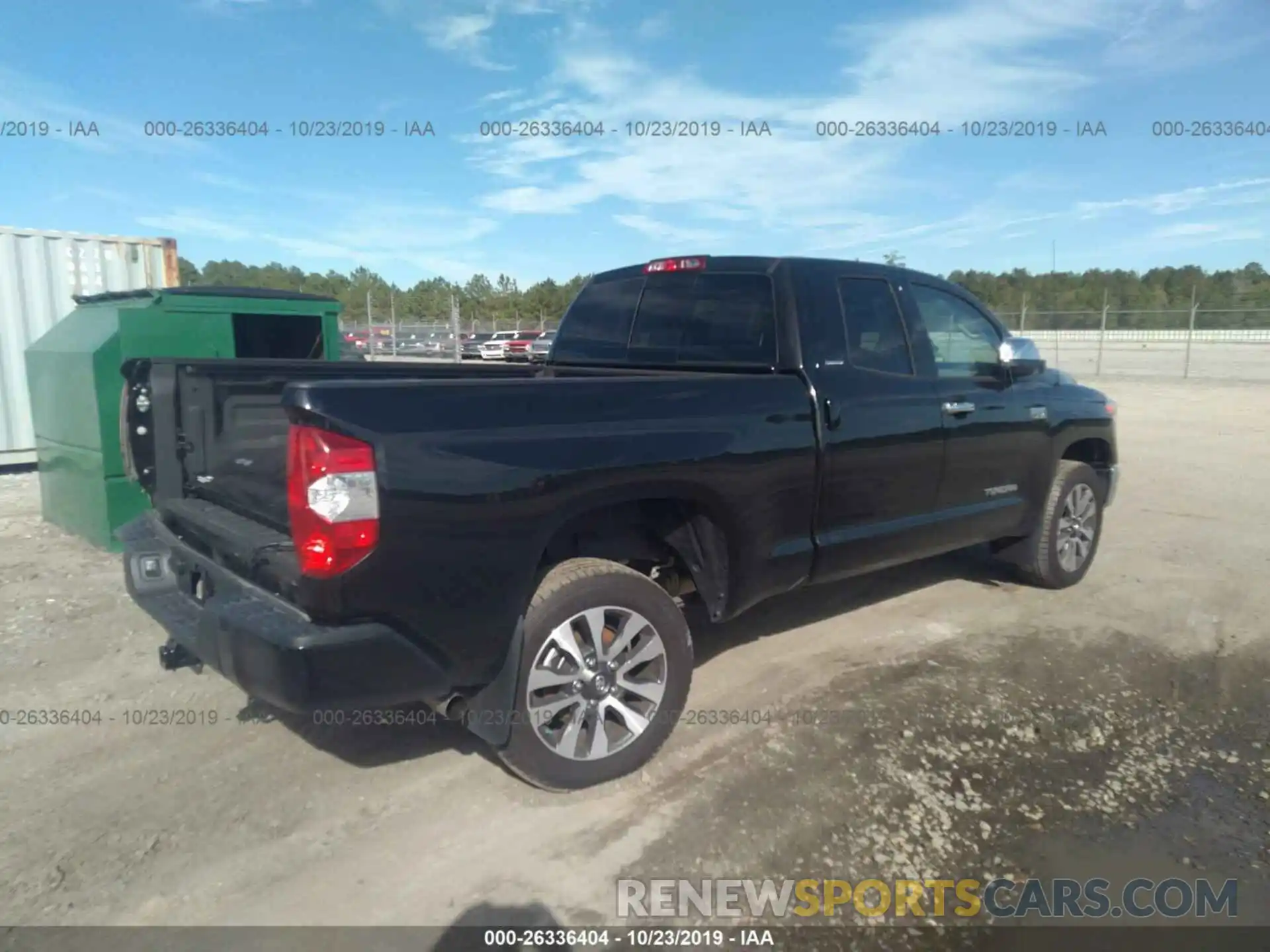 4 Фотография поврежденного автомобиля 5TFBY5F17KX820990 TOYOTA TUNDRA 2019