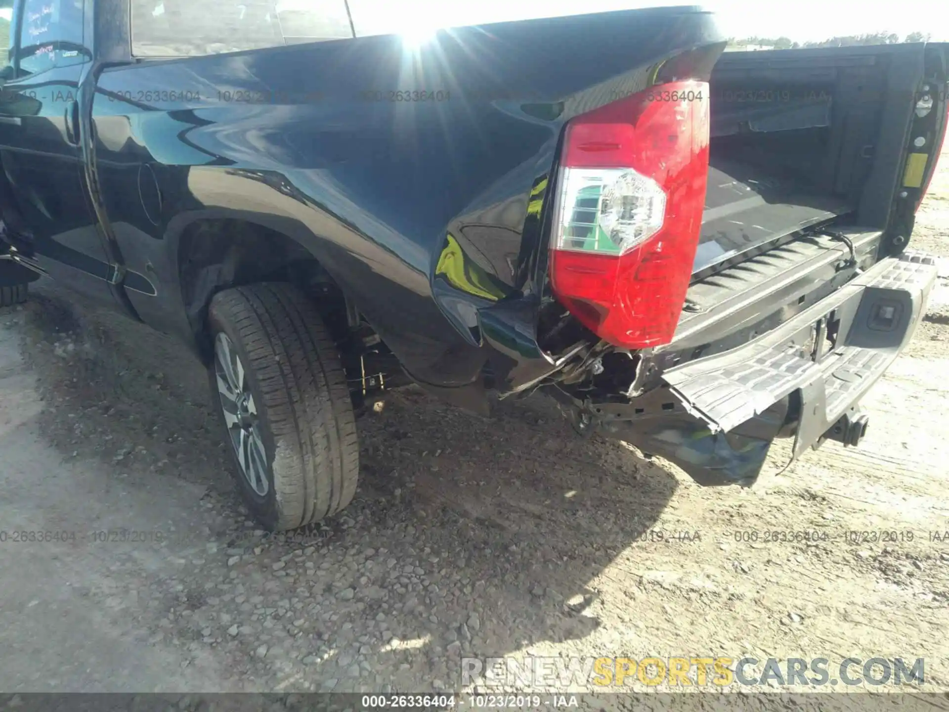 6 Photograph of a damaged car 5TFBY5F17KX820990 TOYOTA TUNDRA 2019