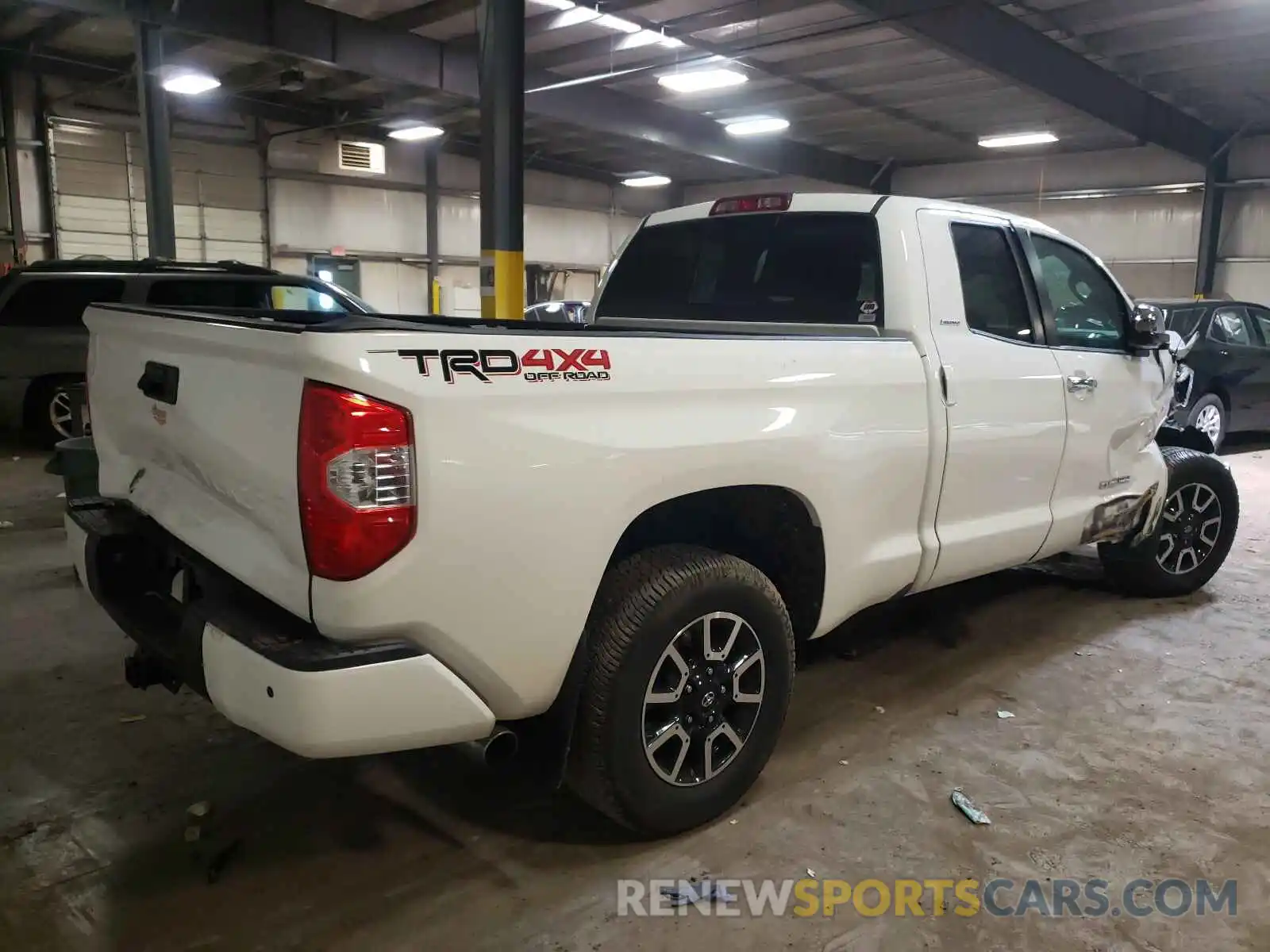 4 Photograph of a damaged car 5TFBY5F18KX787367 TOYOTA TUNDRA 2019