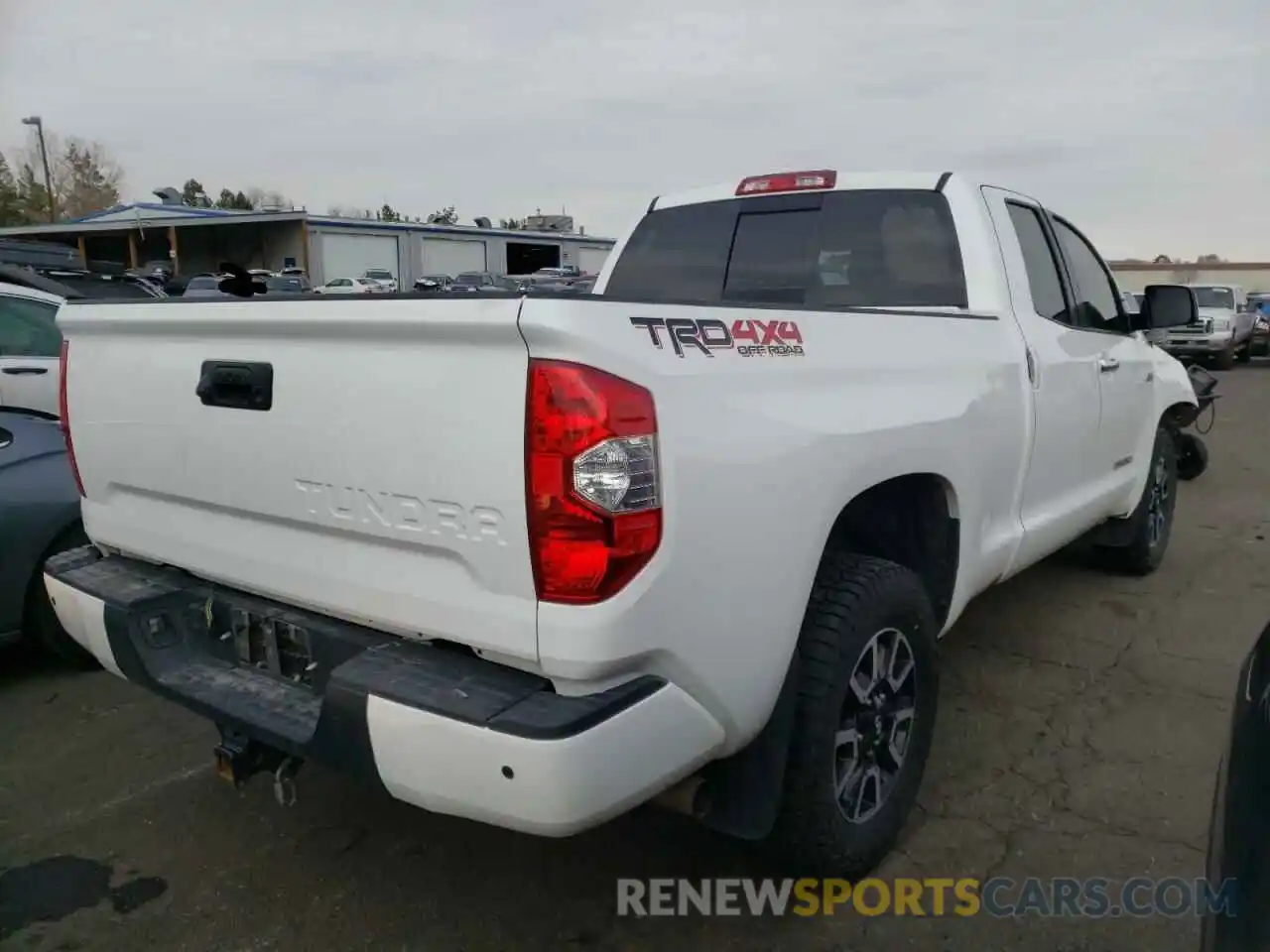 4 Photograph of a damaged car 5TFBY5F18KX850600 TOYOTA TUNDRA 2019