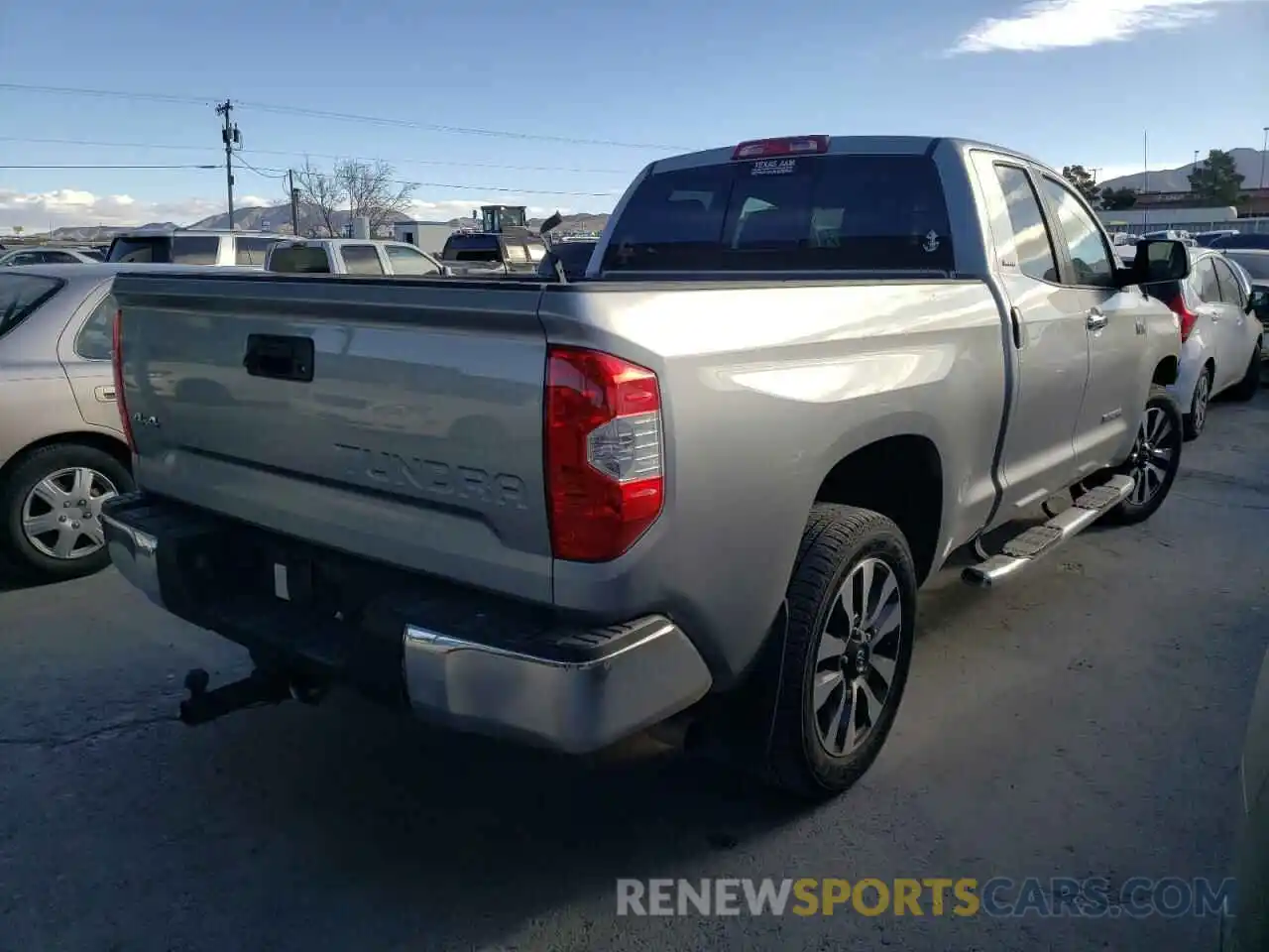 4 Photograph of a damaged car 5TFBY5F19KX853909 TOYOTA TUNDRA 2019