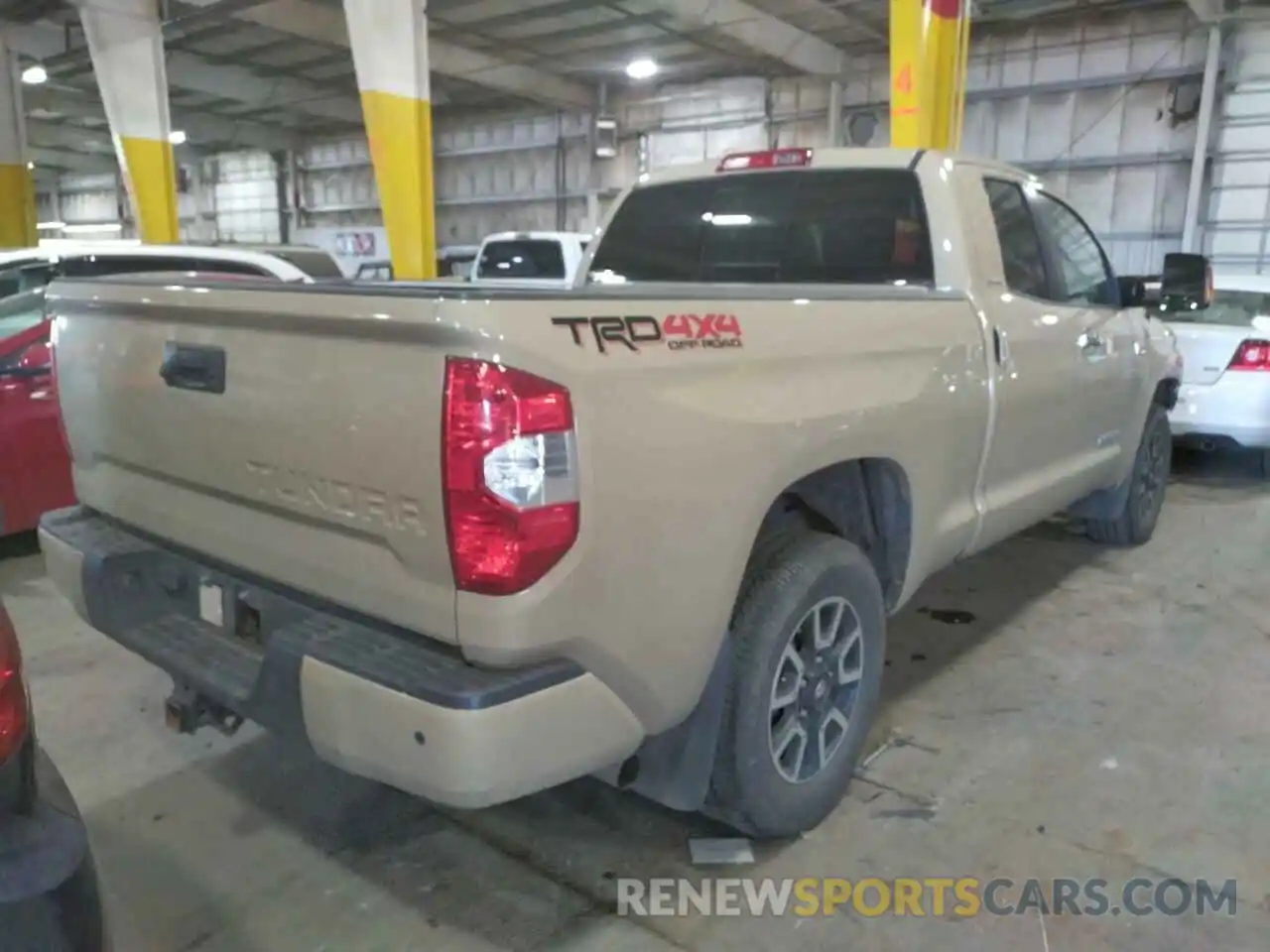 4 Фотография поврежденного автомобиля 5TFBY5F1XKX825102 TOYOTA TUNDRA 2019