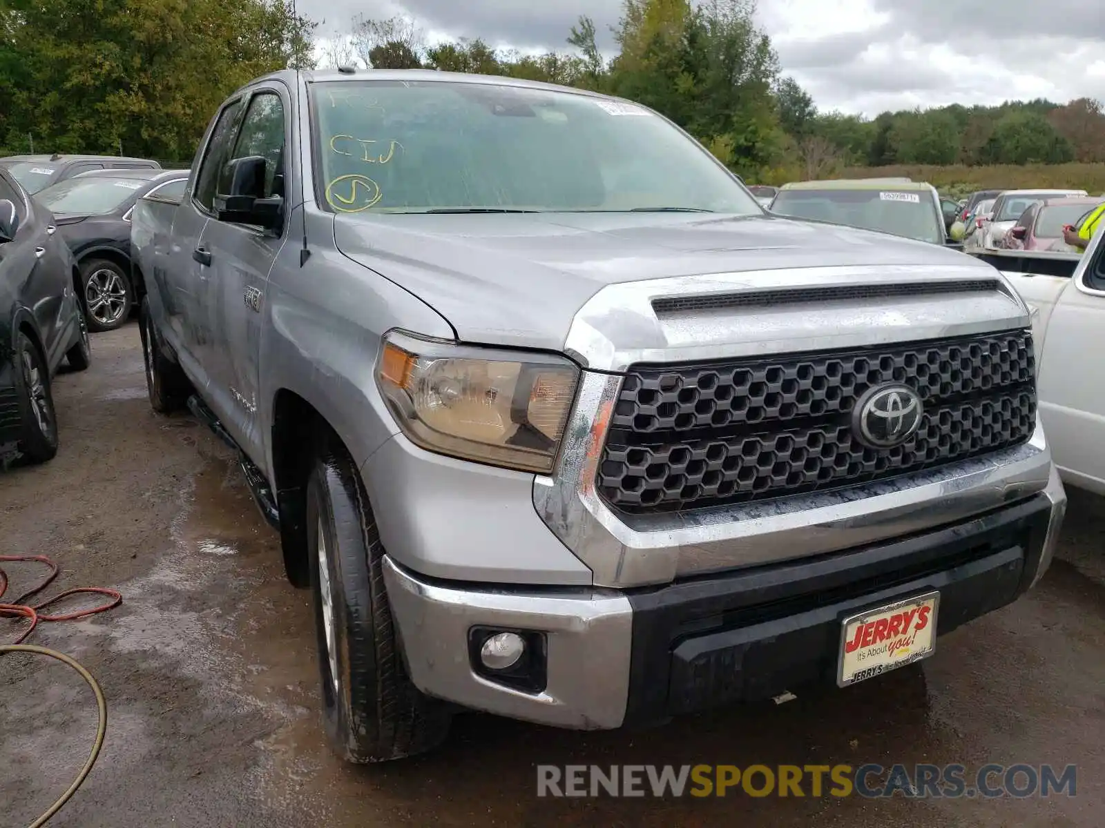 1 Photograph of a damaged car 5TFCY5F12KX025169 TOYOTA TUNDRA 2019